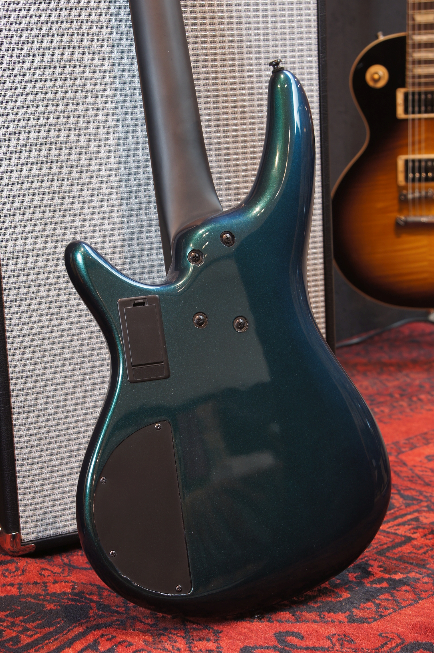 IBANEZ Bass Workshop 4-Str Blue Chameleon Multi Scale - B-Stock