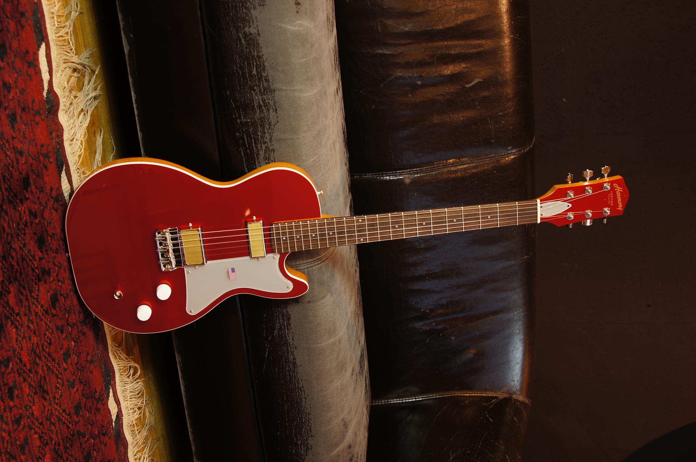 Harmony Jupiter Thinline Cherry