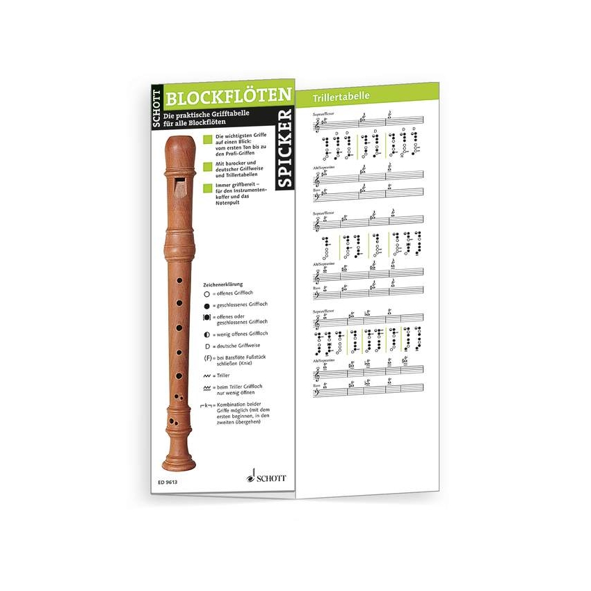 Blockflöten Spicker