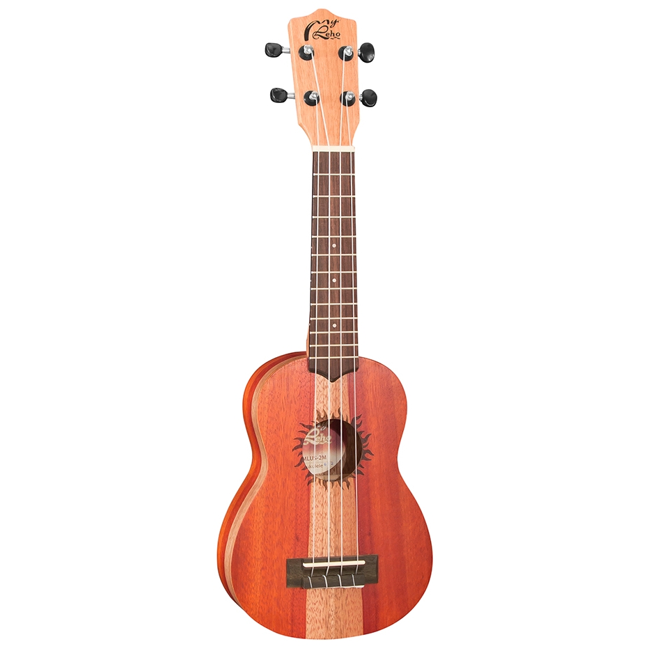 MyLeho Ukulele Konzert MLUC-2M 2-Tone Mahagony inklusive Tasche