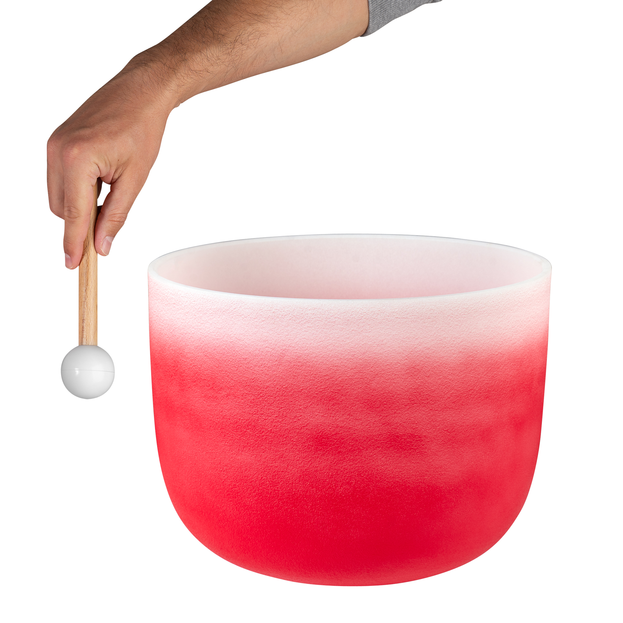 Sela Crystal Singing Bowl Chakra 14" - Red, Root, C (432 Hz)