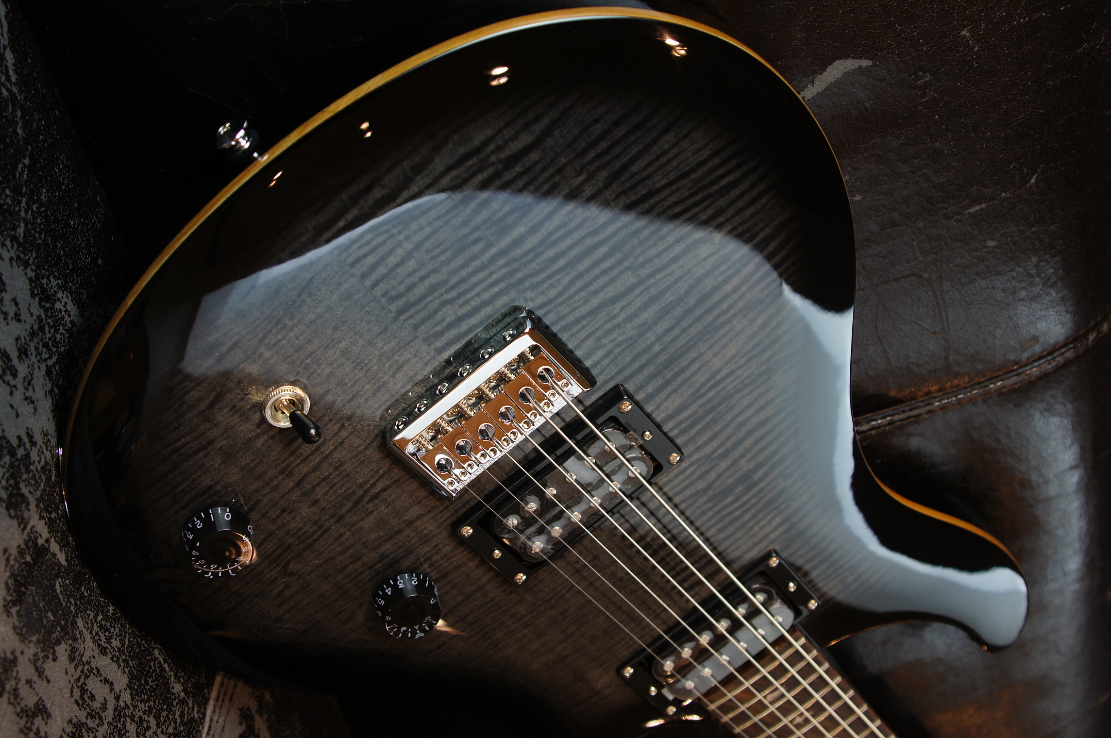 PRS SE277 Baritone - Charcoal Burst