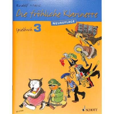 Die fröhliche Klarinette Band 3 - Spielbuch