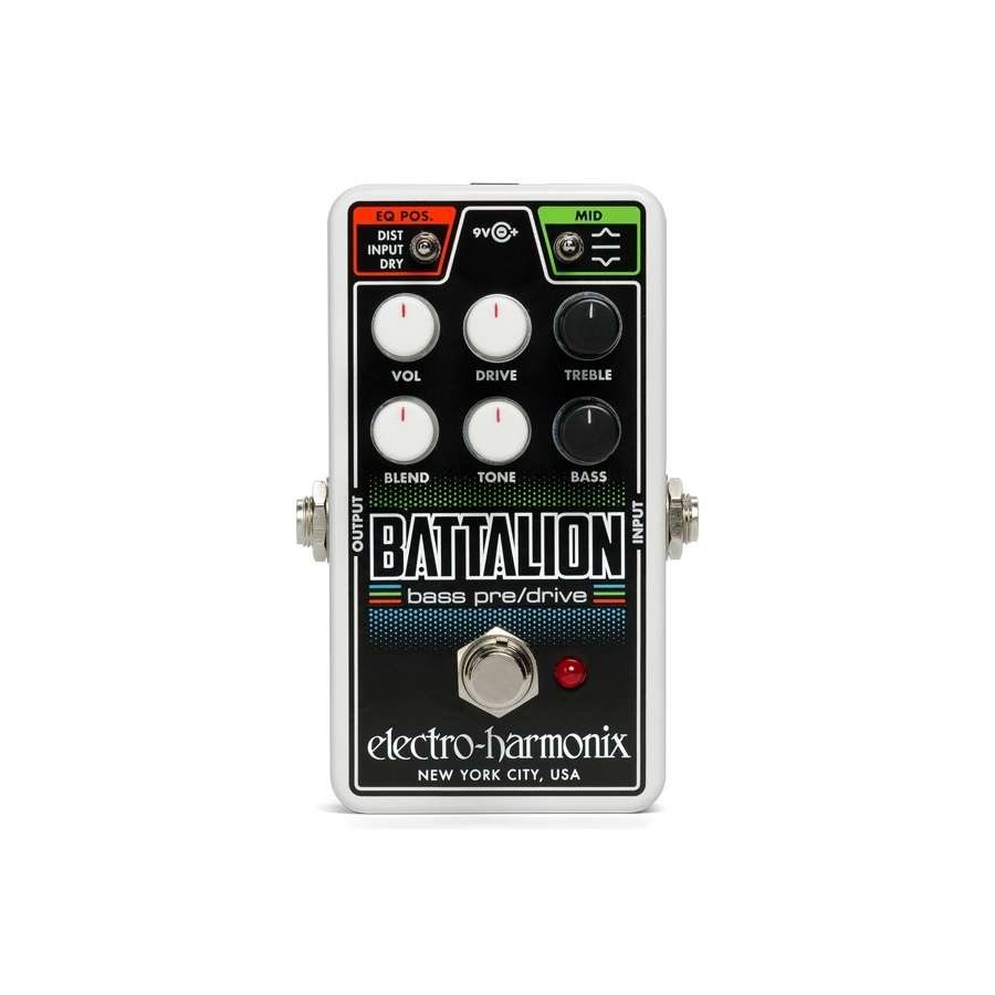 Electro Harmonix Nano Battalion Bass Preamp & Overdrive