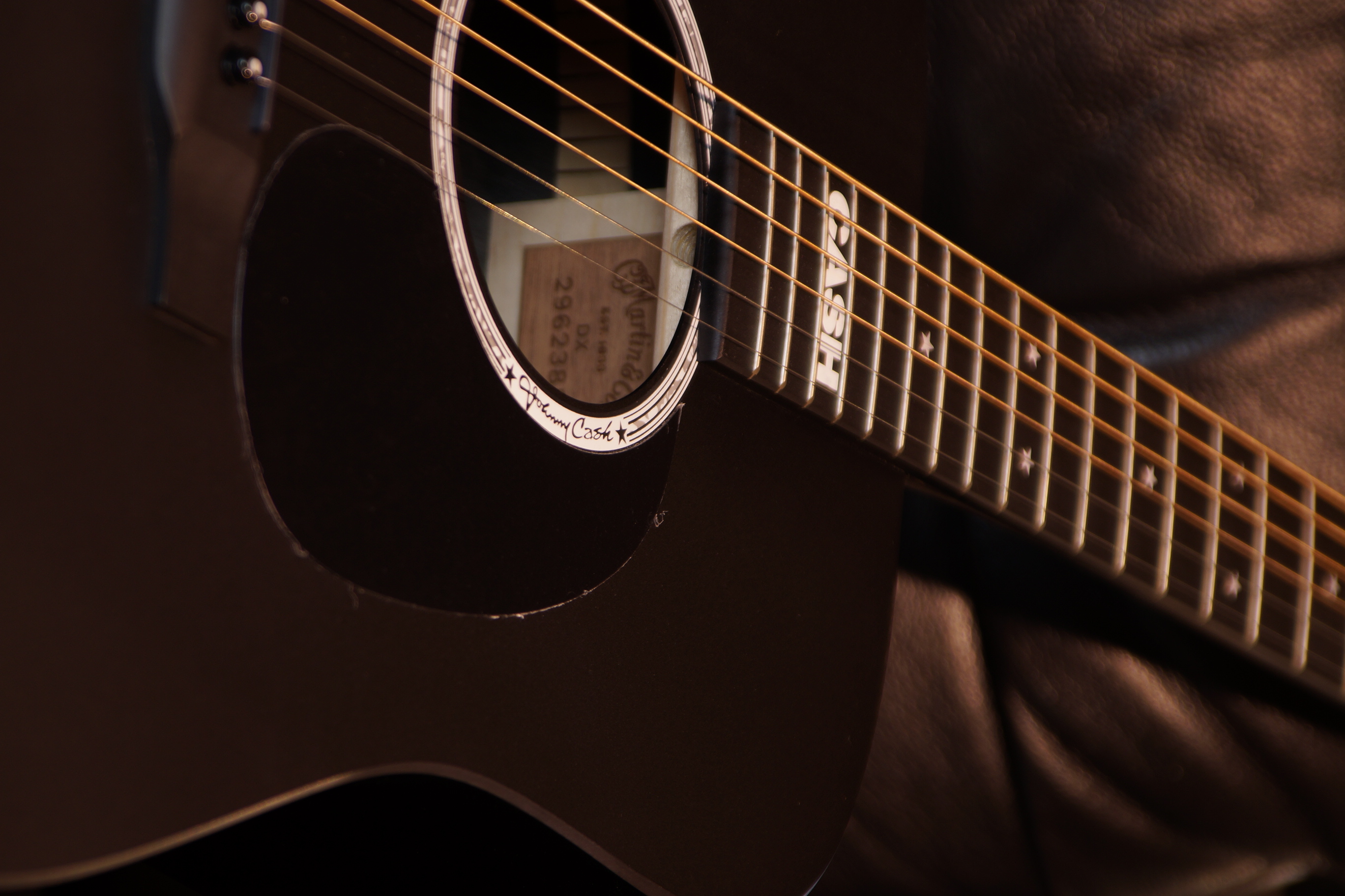 Martin DX Johnny Cash Black