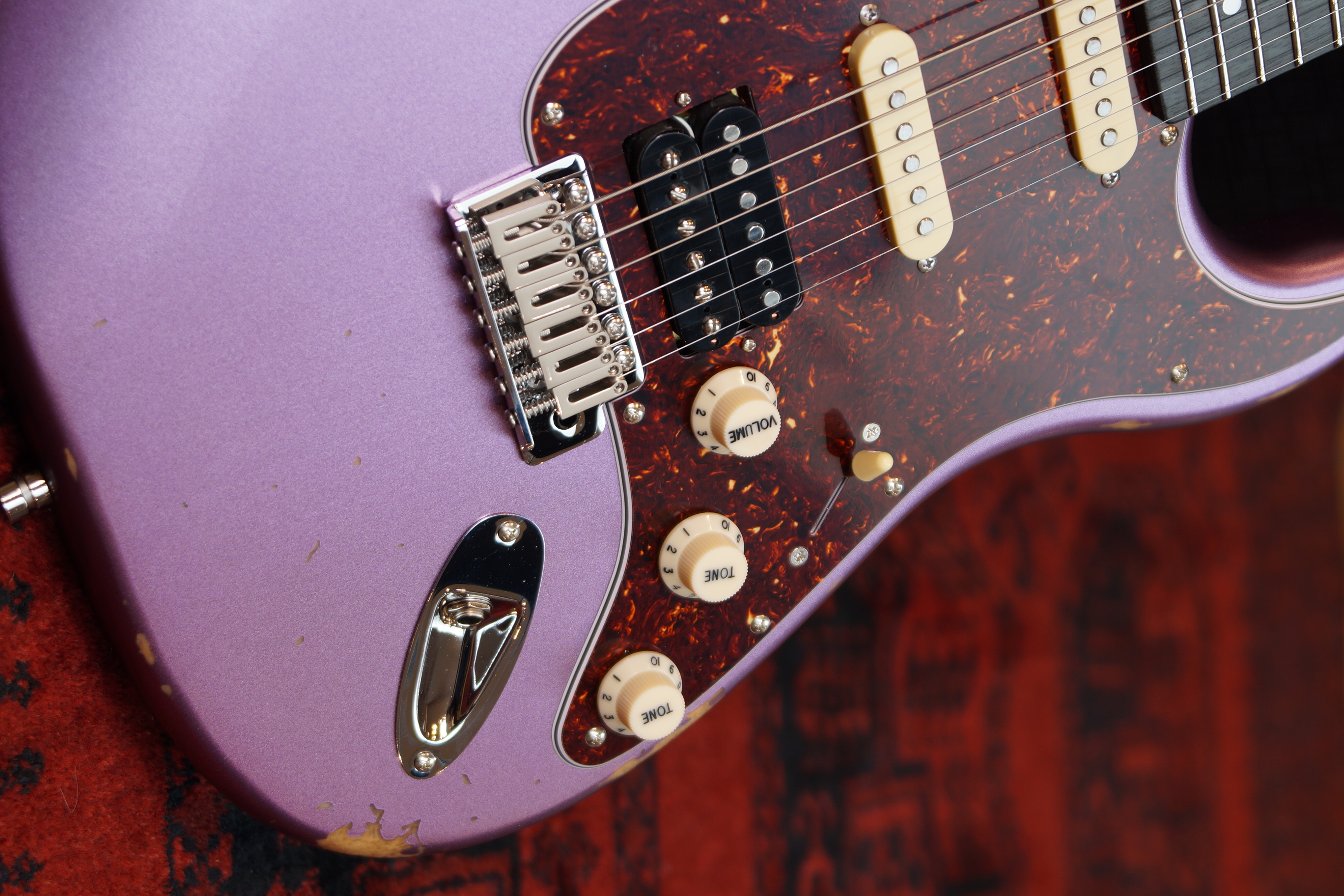 Patina Guitars PS-7 PP R Purple Relic