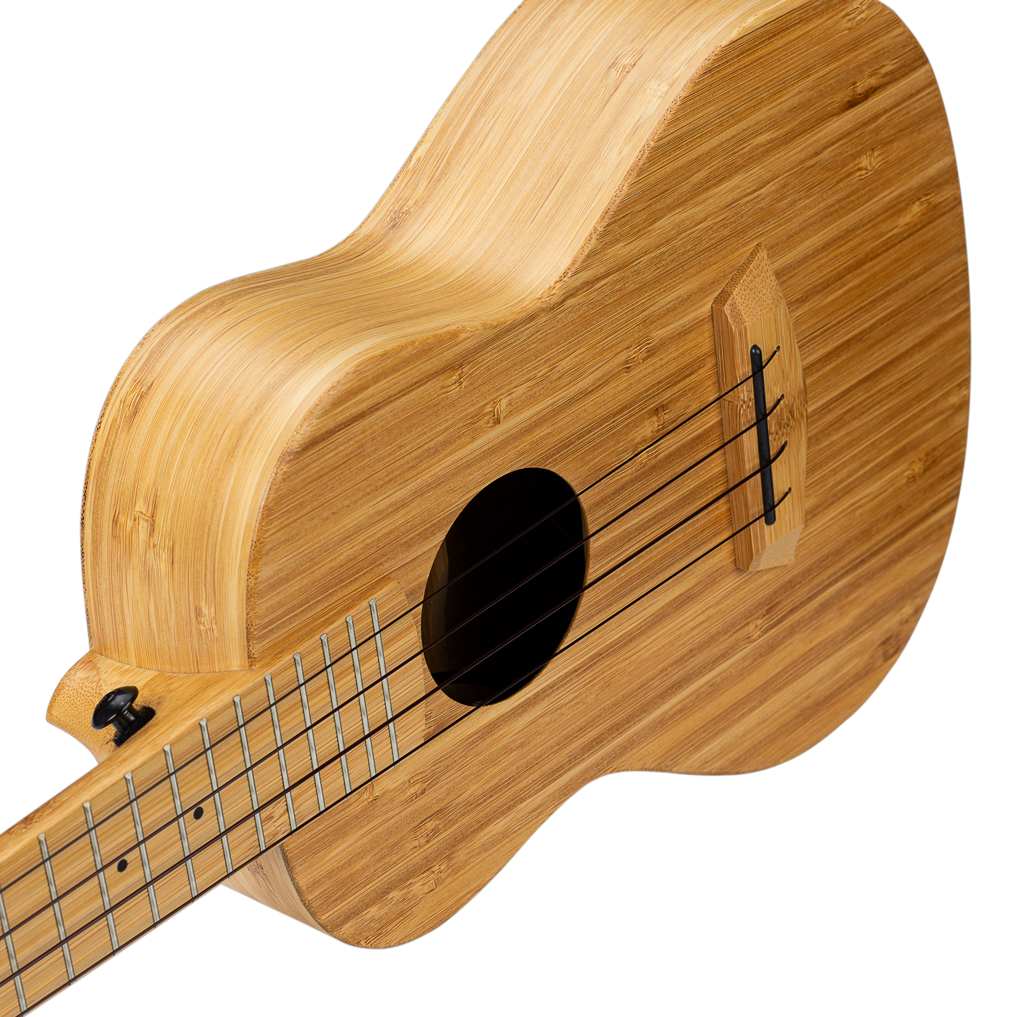 Cascha Ukulele Tenor HH 2314 Bamboo Natural inklusive Tasche