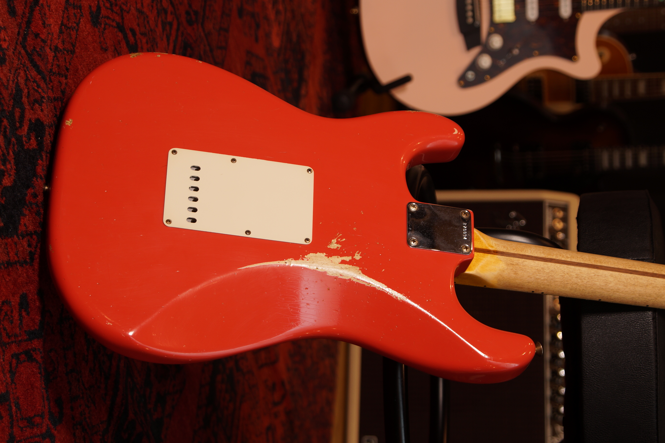 Fender Custom Shop Stratocaster 1956 Fiesta Red Relic BJ.2013 Gebraucht