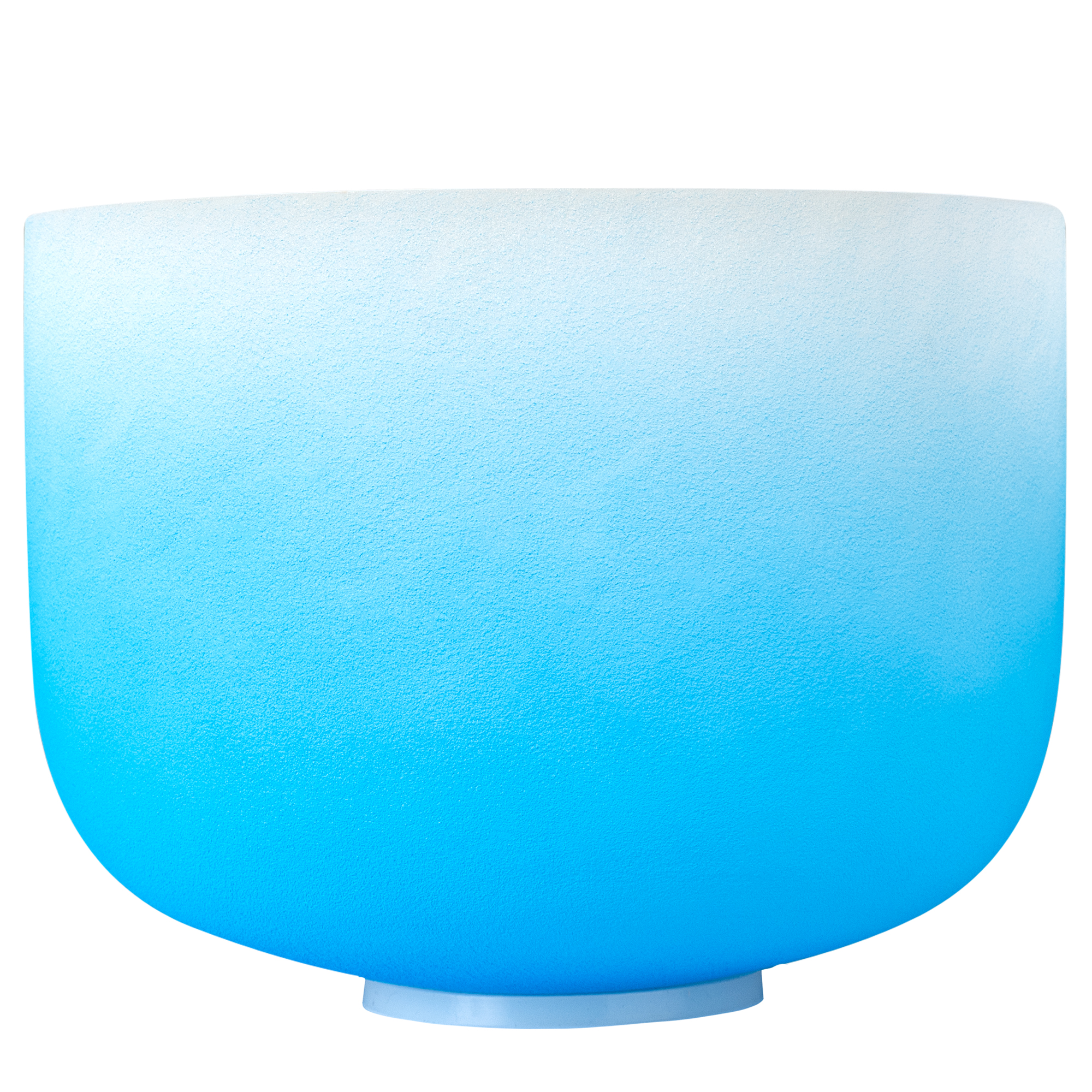 Sela Crystal Singing Bowl Chakra 10" - Blue, Throat, G (432 Hz)