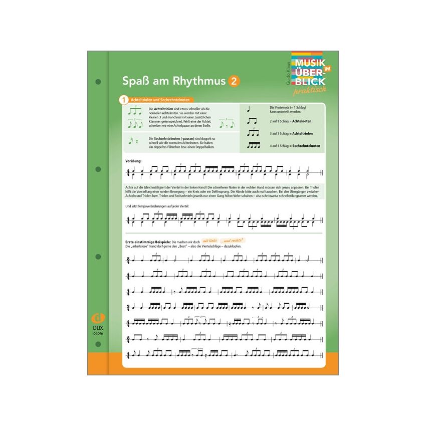 Spaß am Rhythmus Band 2