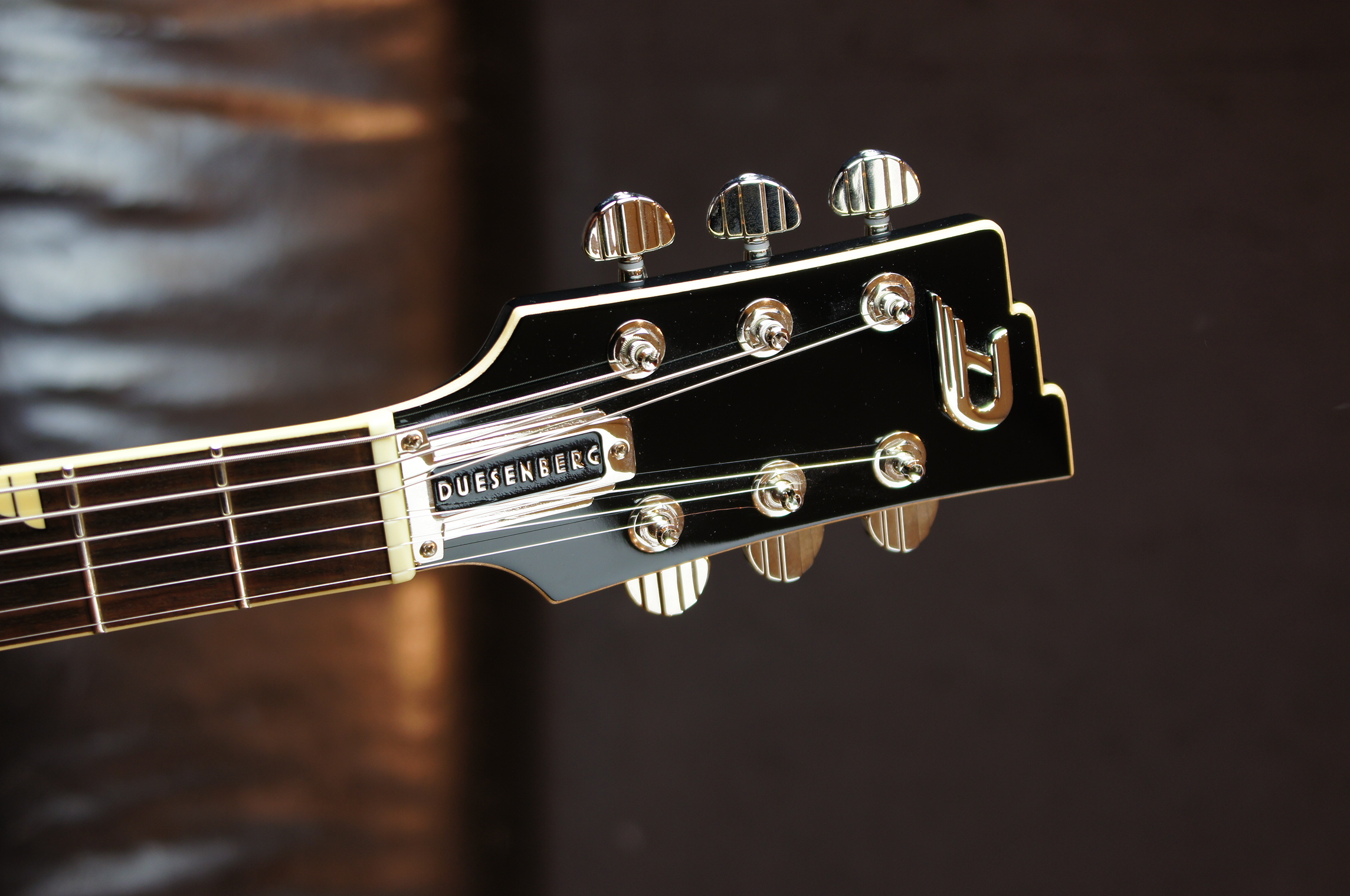 Duesenberg Falken Stop Tailpiece black inklusive Koffer