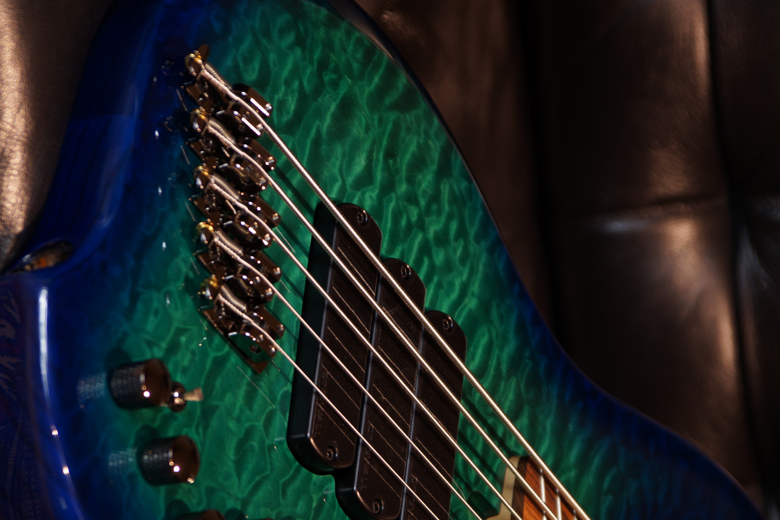 Dingwall Combustion 5 String Whalepool Burst