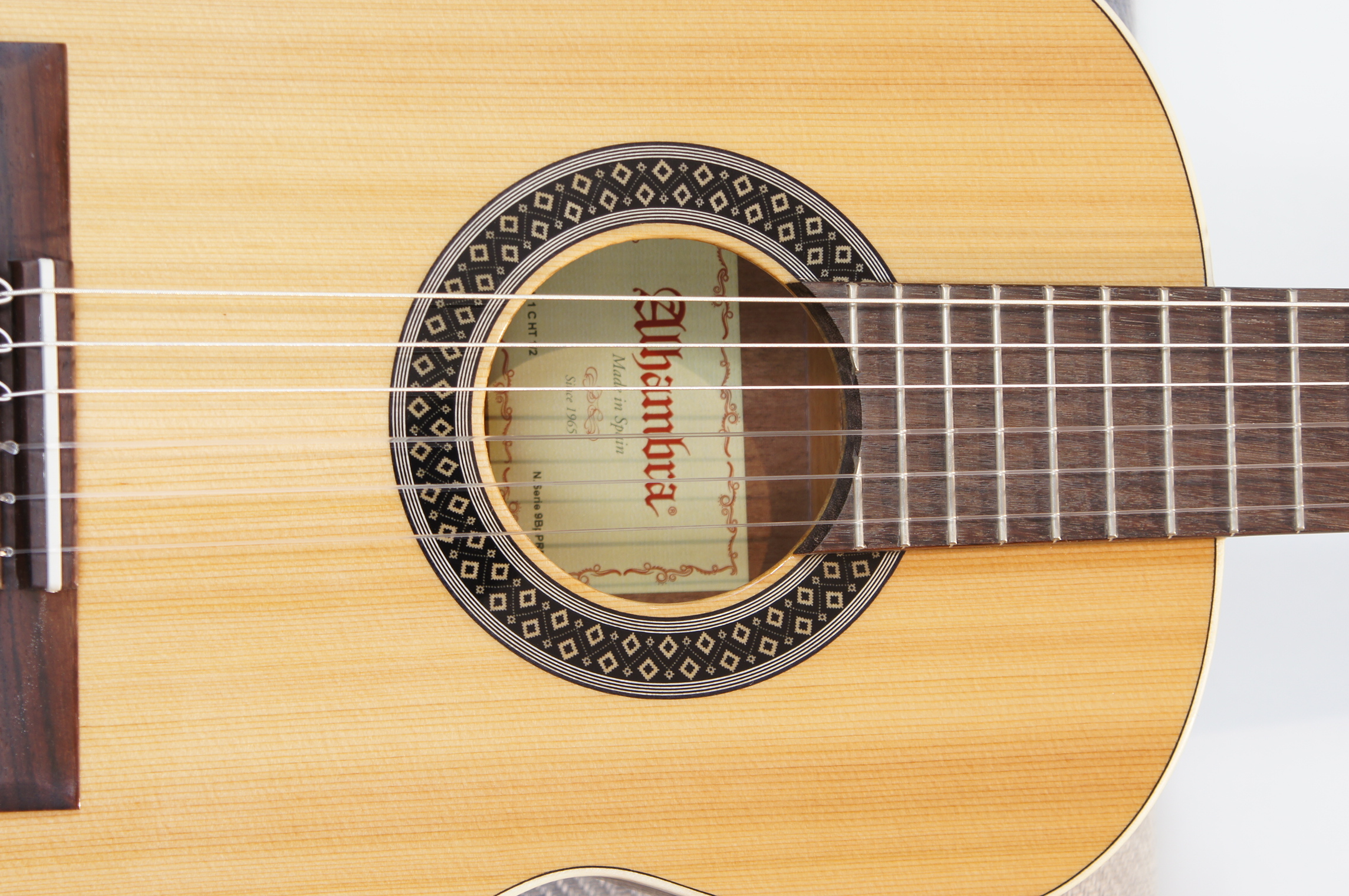 Alhambra 1C HT 1/2 Kindergitarre - mit Tasche