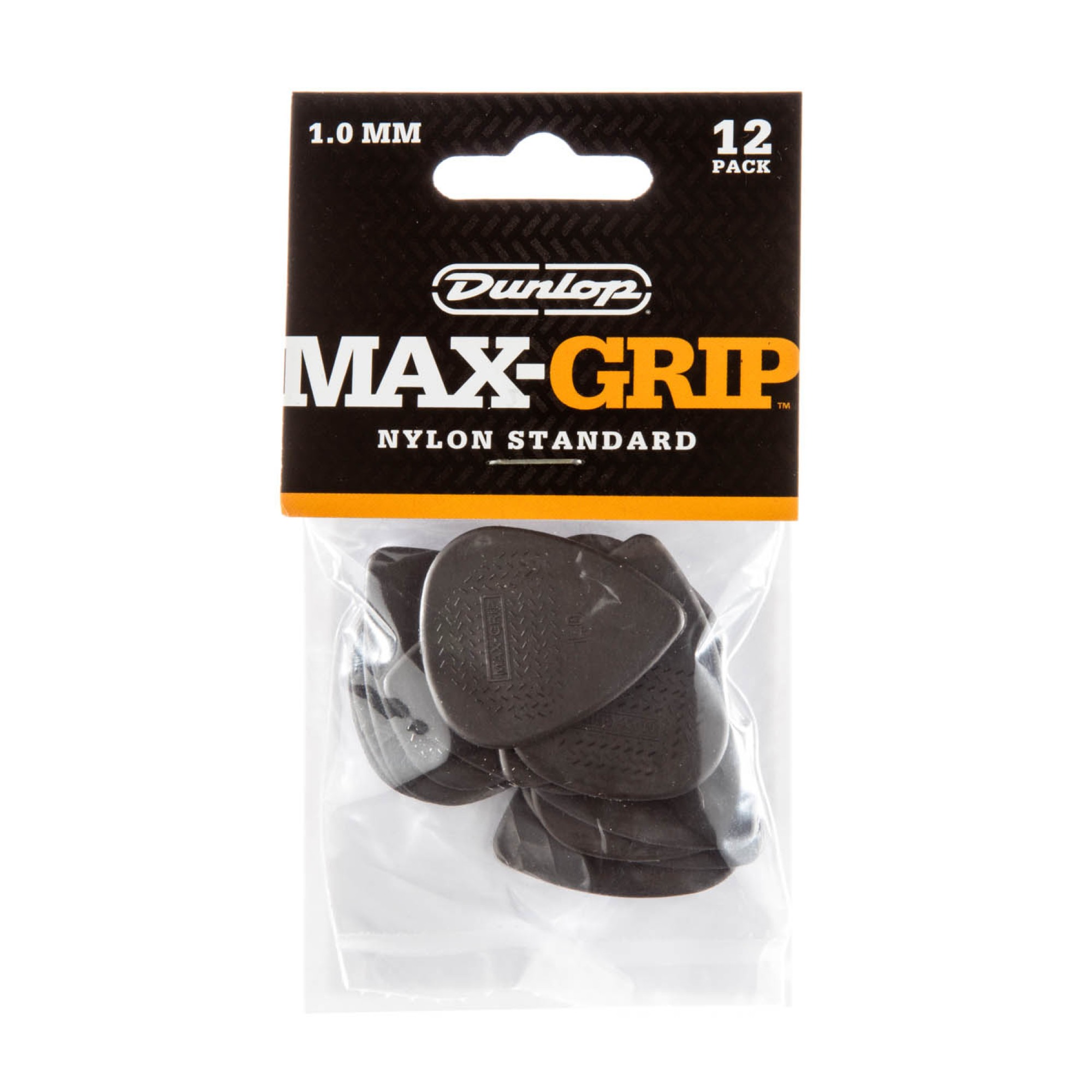 Dunlop Plectrum Nylon Max Grip 1,0mm 12 Stk