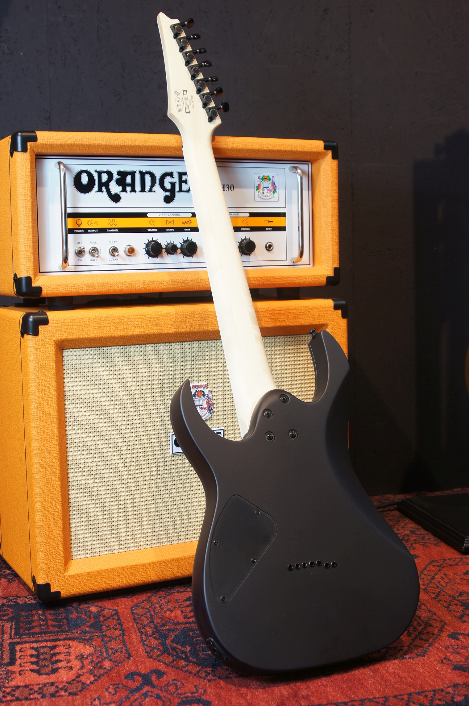 IBANEZ RG 7-Str Black Flat - B-Stock