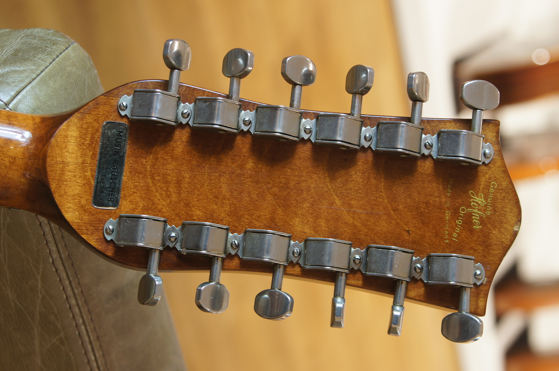 Höfner 12-String Baujahr 1971 mit Koffer - gebraucht