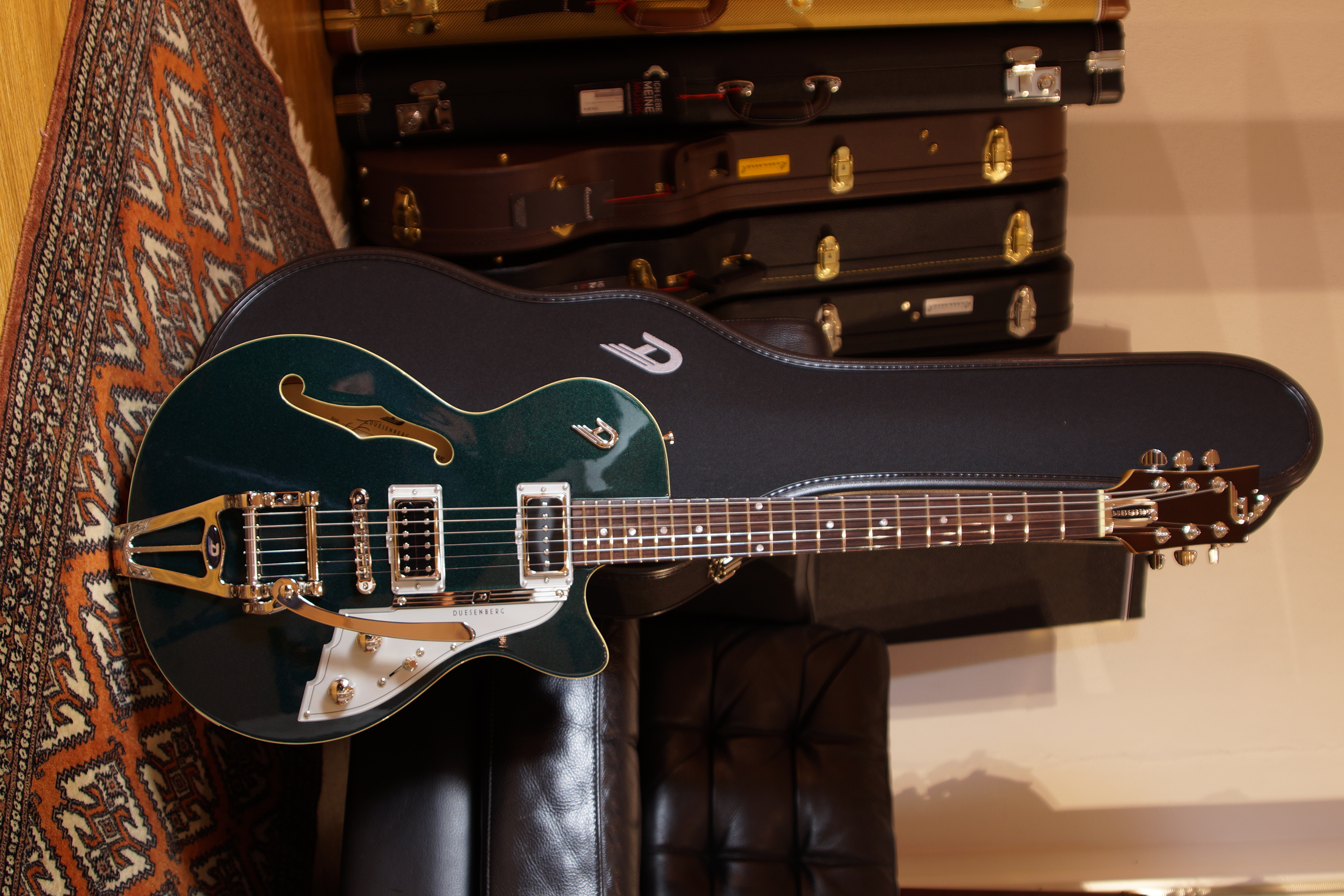 Duesenberg Starplayer CBR Catalina Green inkl. Case