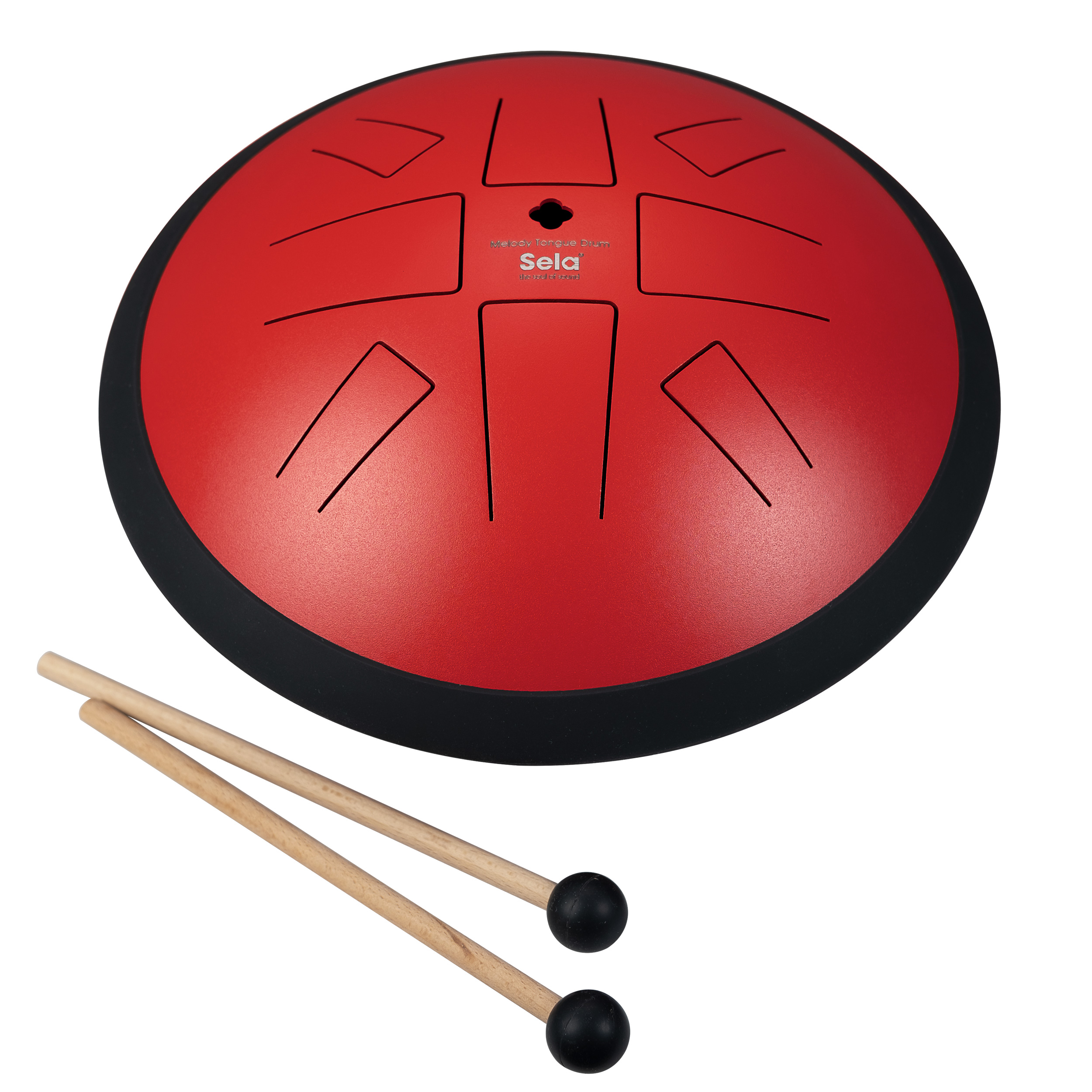 Sela SE 374 Melody Tongue Drum 10“ C Pygmy Red