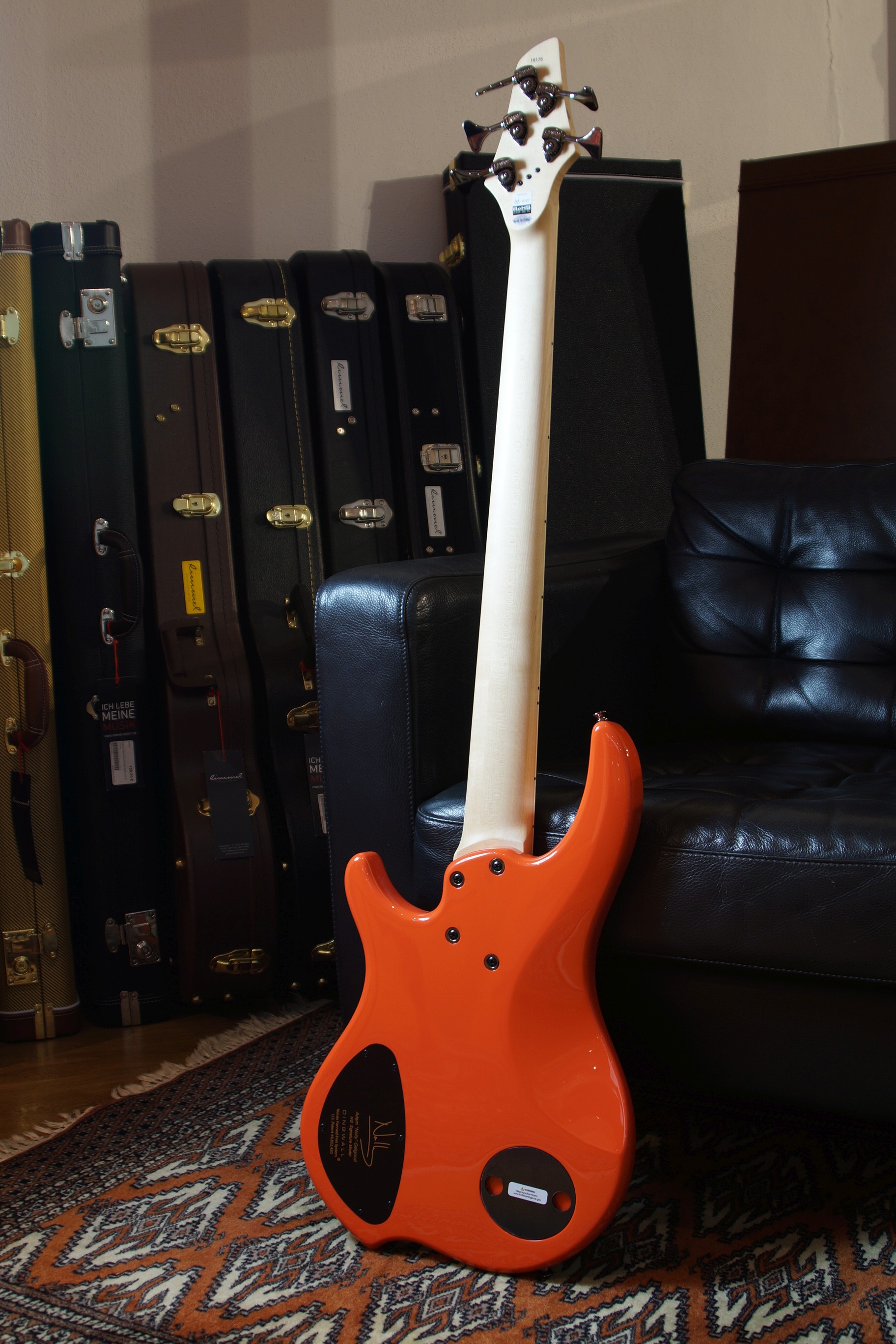 Dingwall NG3 "Nolly" Signature 5-String Fiest Red