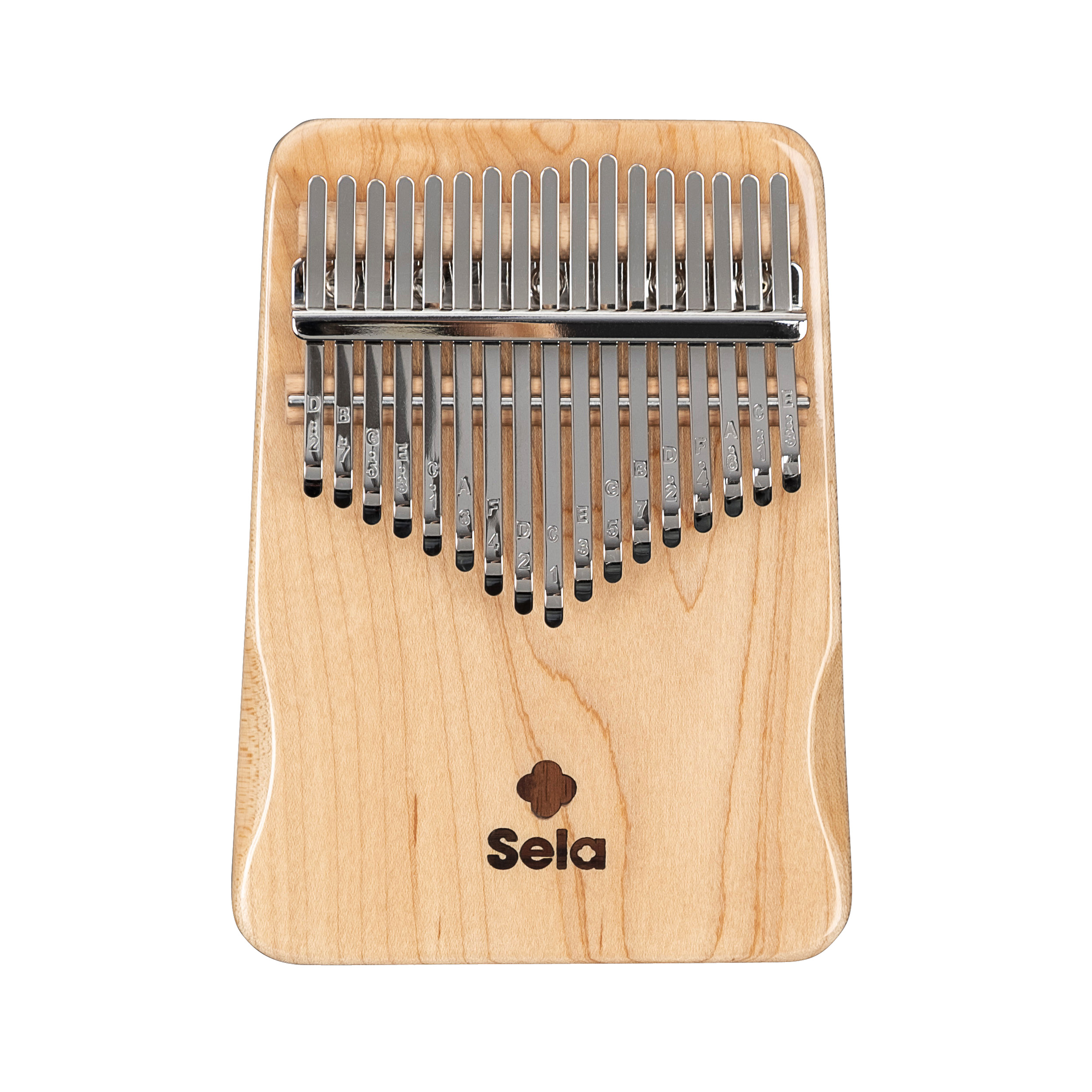 Sela Kalimba 17 Solid Ahorn