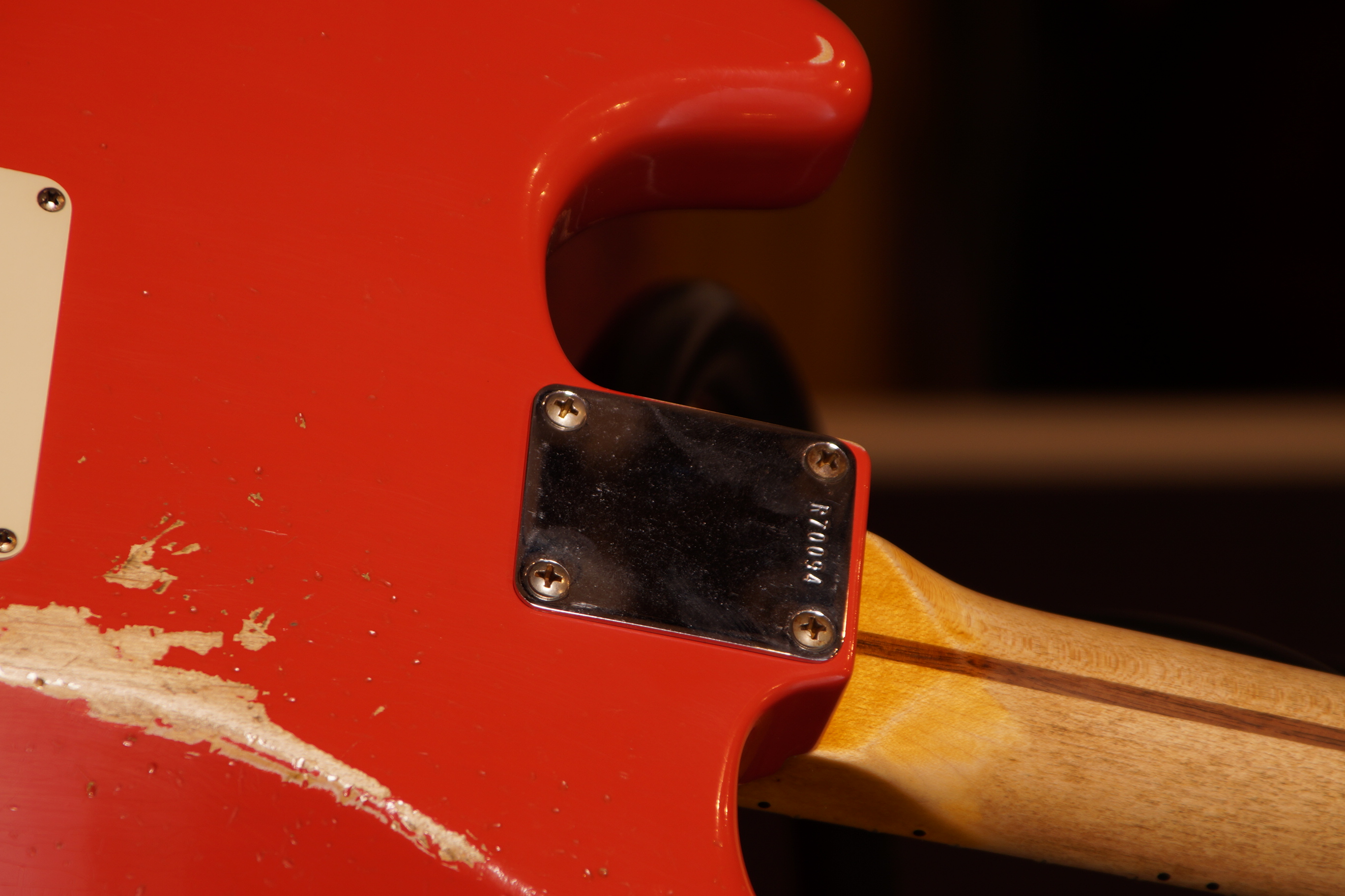 Fender Custom Shop Stratocaster 1956 Fiesta Red Relic BJ.2013 Gebraucht