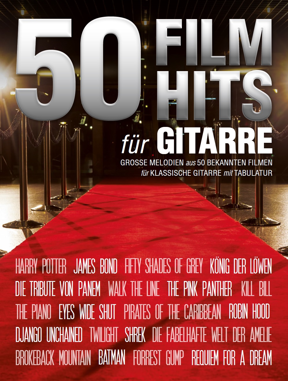 50 Film Hits für Gitarre