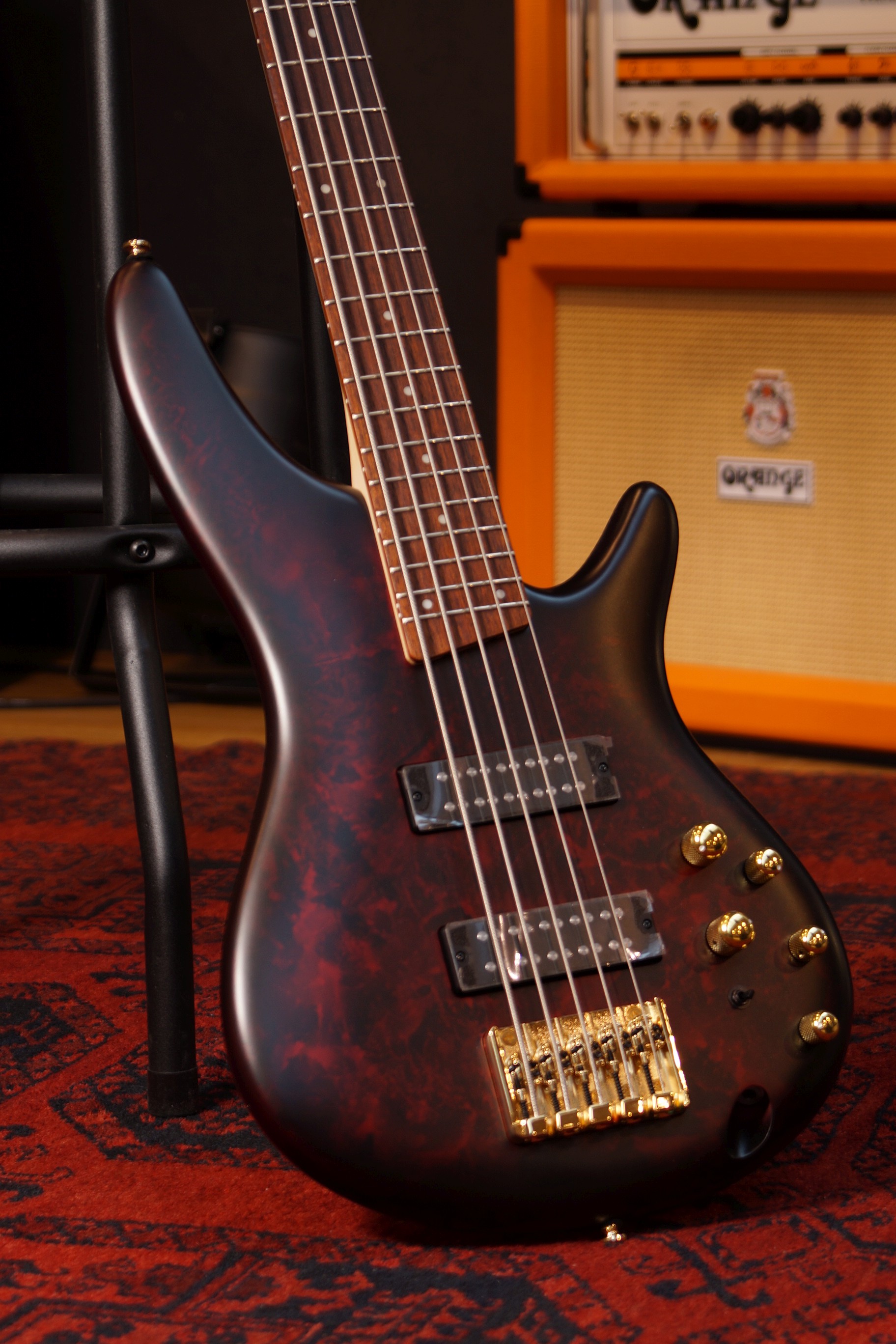 IBANEZ SR305EDX-WZM E-Bass 5-String - Wine Red Frozen Matte