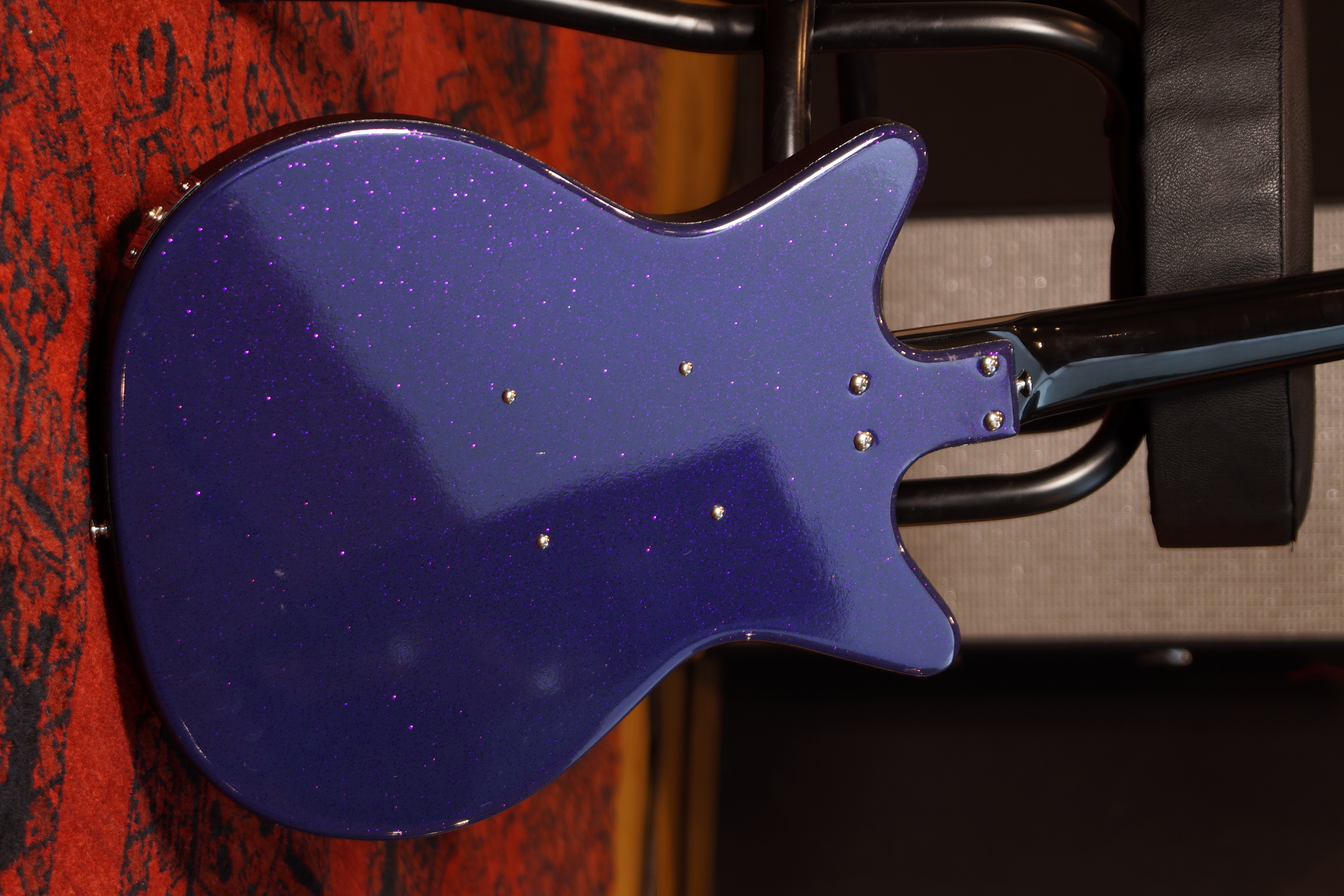 Danelectro Blackout 59 Purple Metalflake