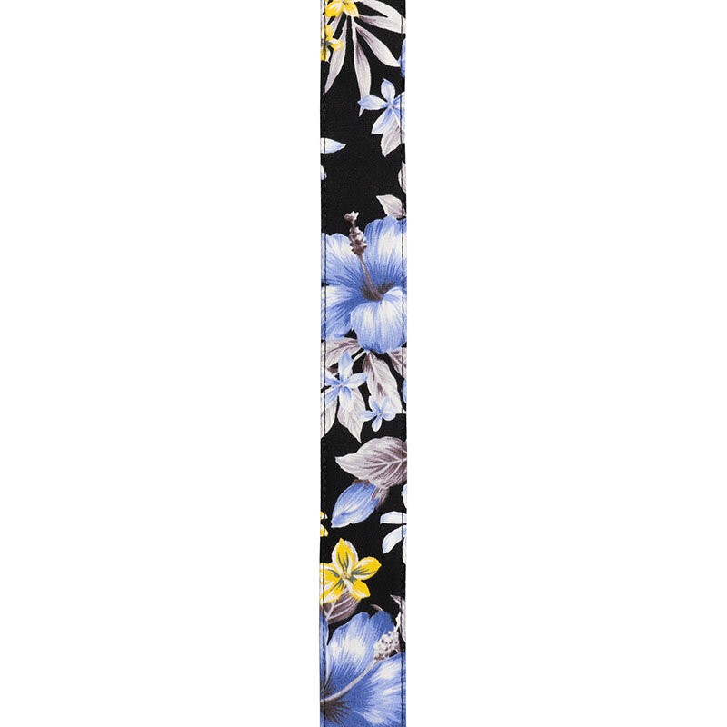 Aria Ukulele Strap SPS UKE HA4, Hibiskus black
