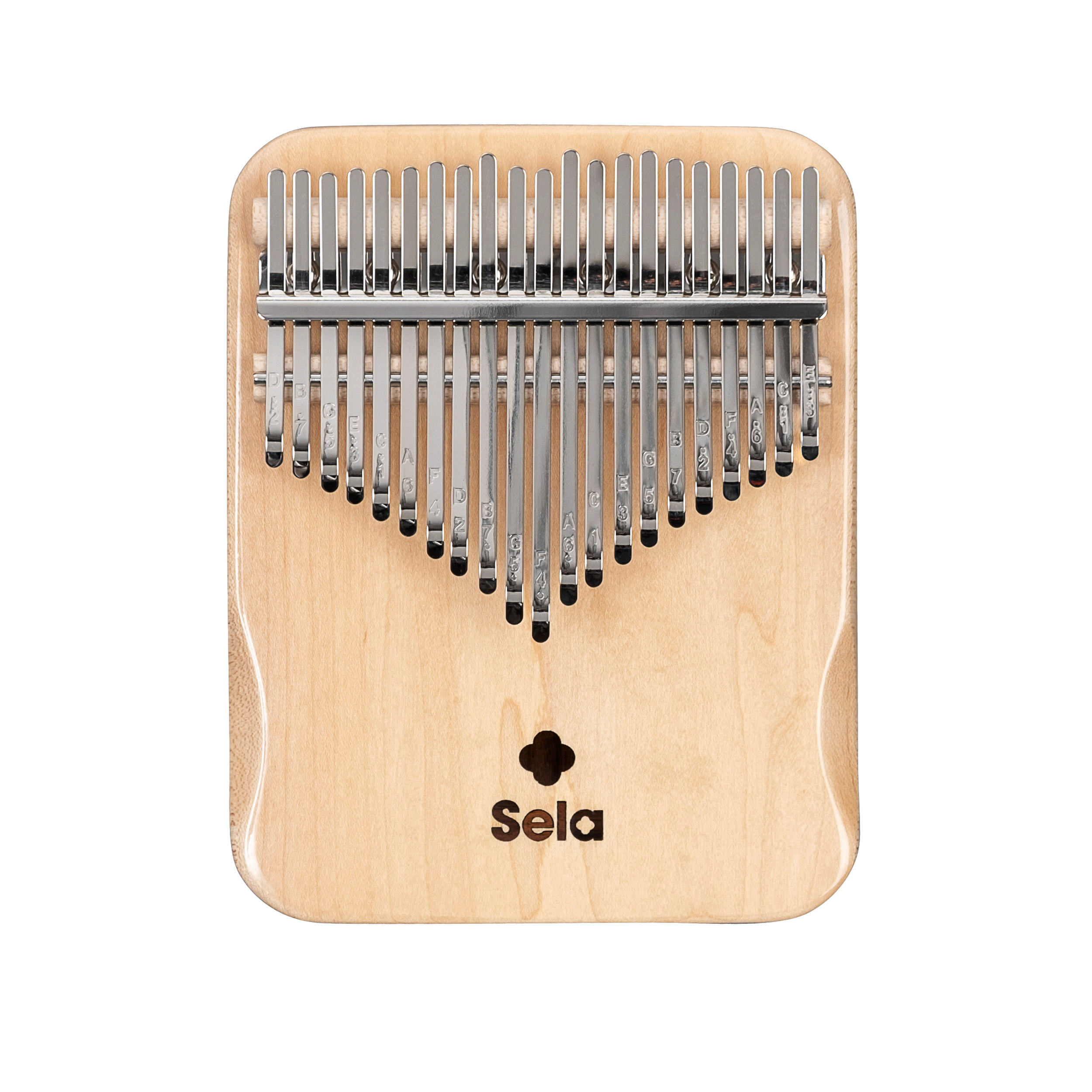 Sela Kalimba 21 Solid Ahorn