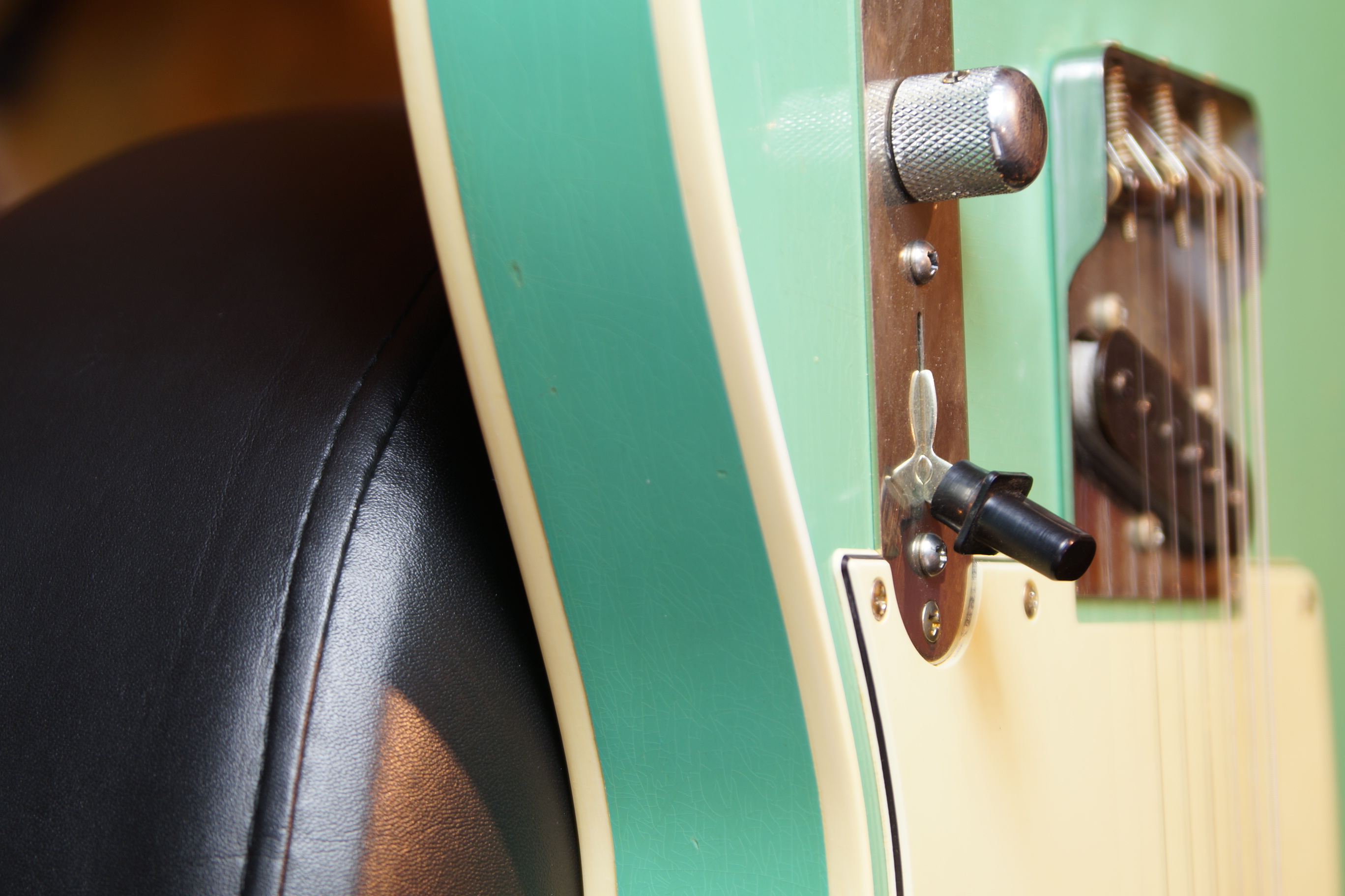 Atkin Electric T-68 The Sixty-Eight aged Nitro Seafoam Green