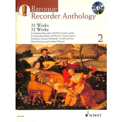 Baroque Recorder Anthology vol.2 (+CD)