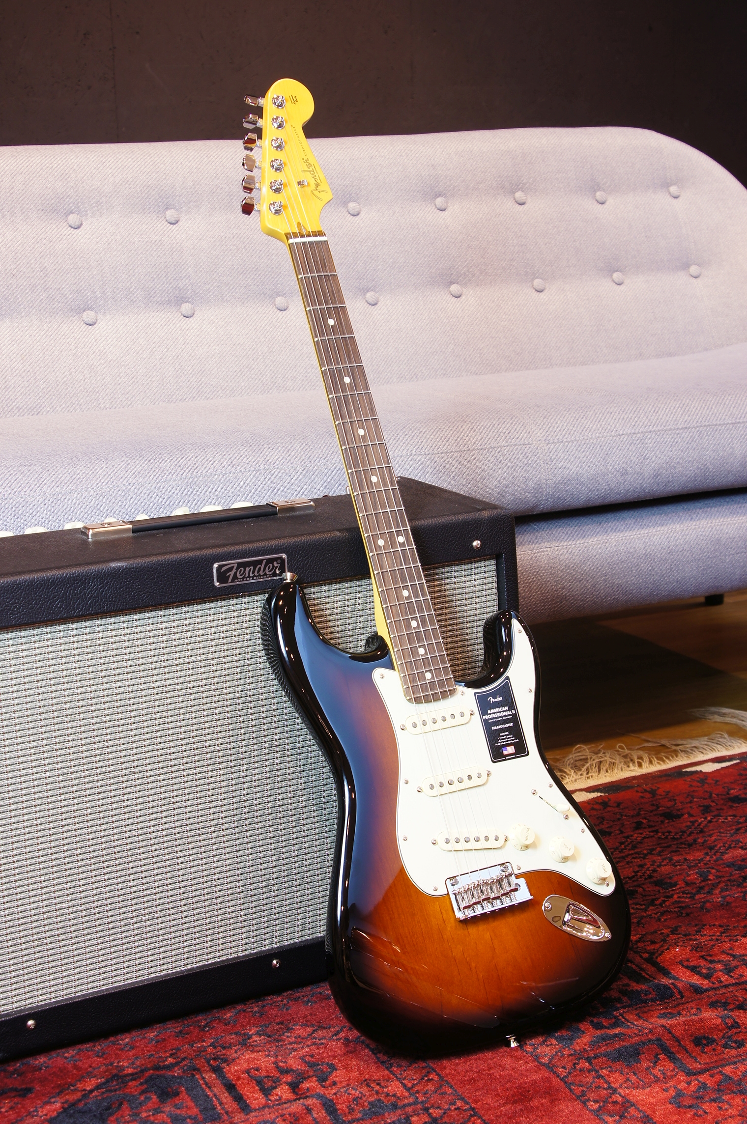 Fender American Professional II Stratocaster®, Anniversary 2-Color RW