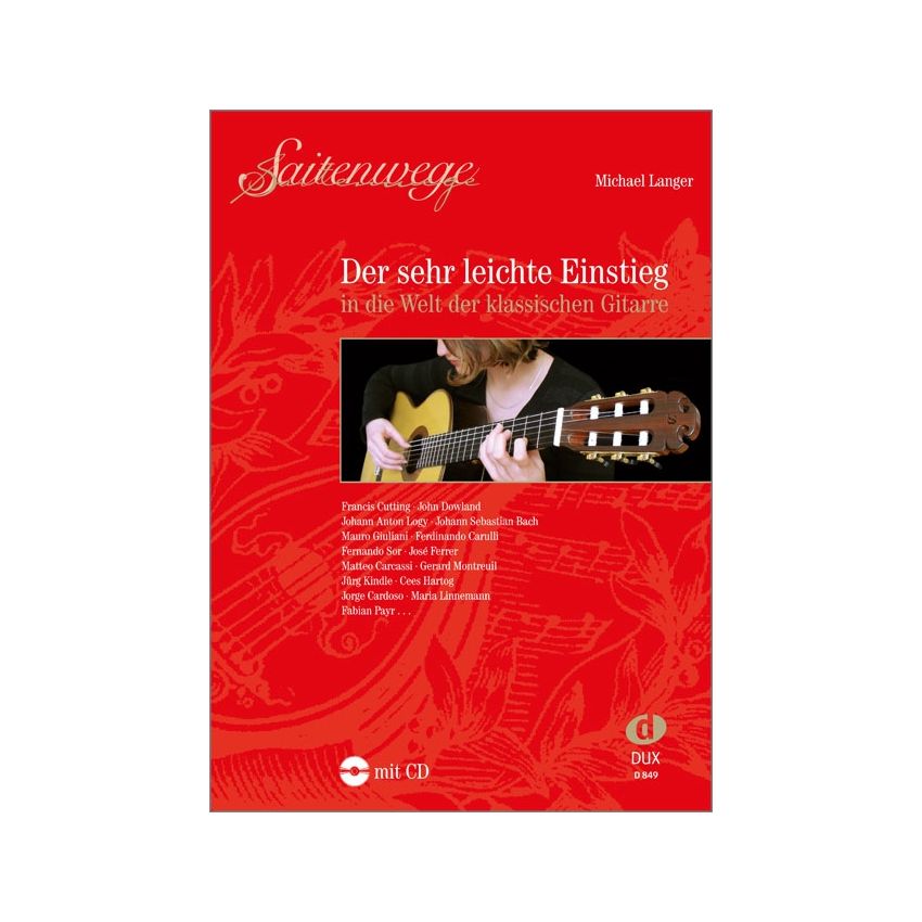 Saitenwege - Der sehr leichte Einstieg in die Welt der klassischen Gitarre (+Online Audio)