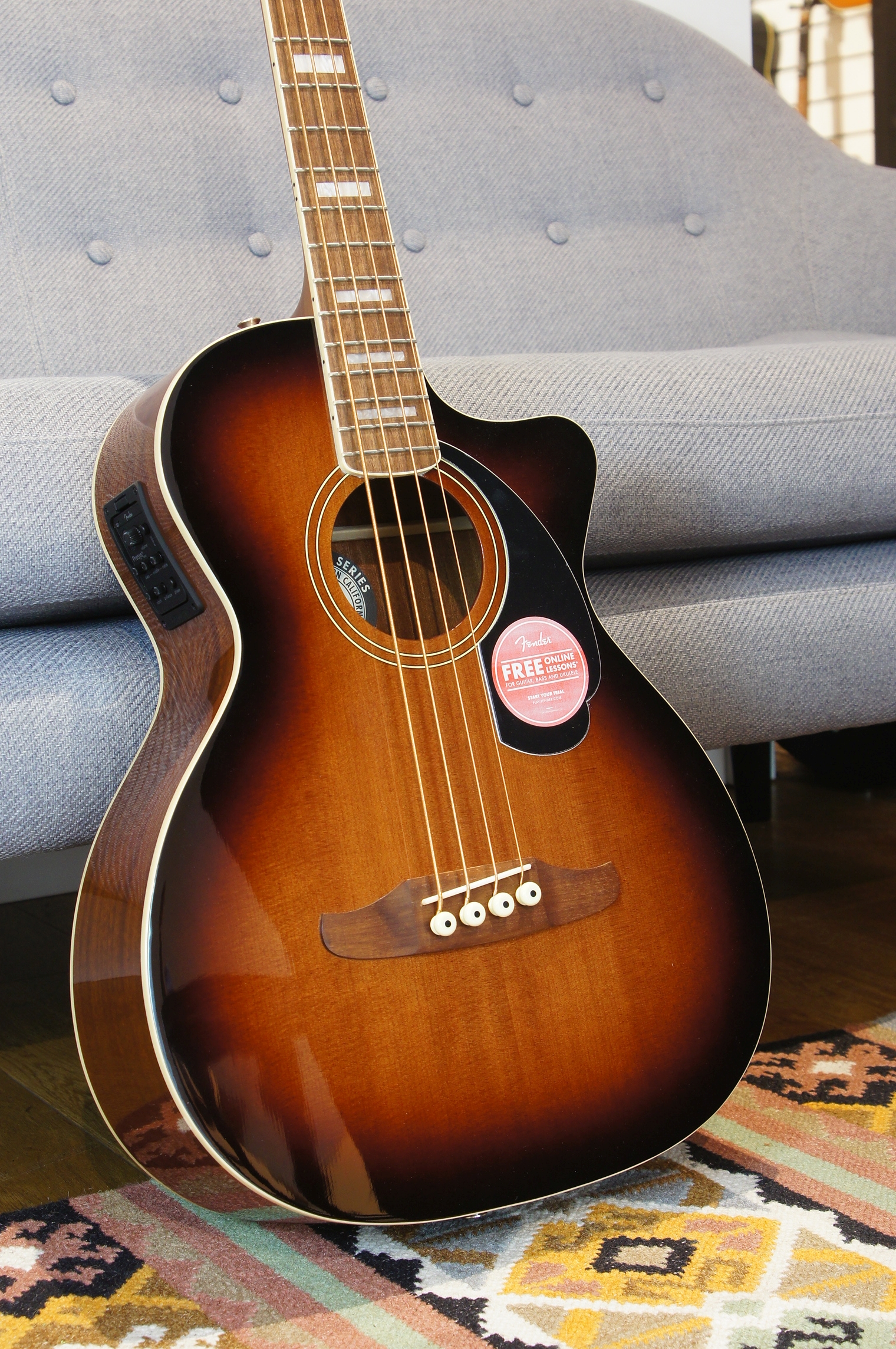 Fender Kingman™ Acoustic Bass, Walnut Fingerboard