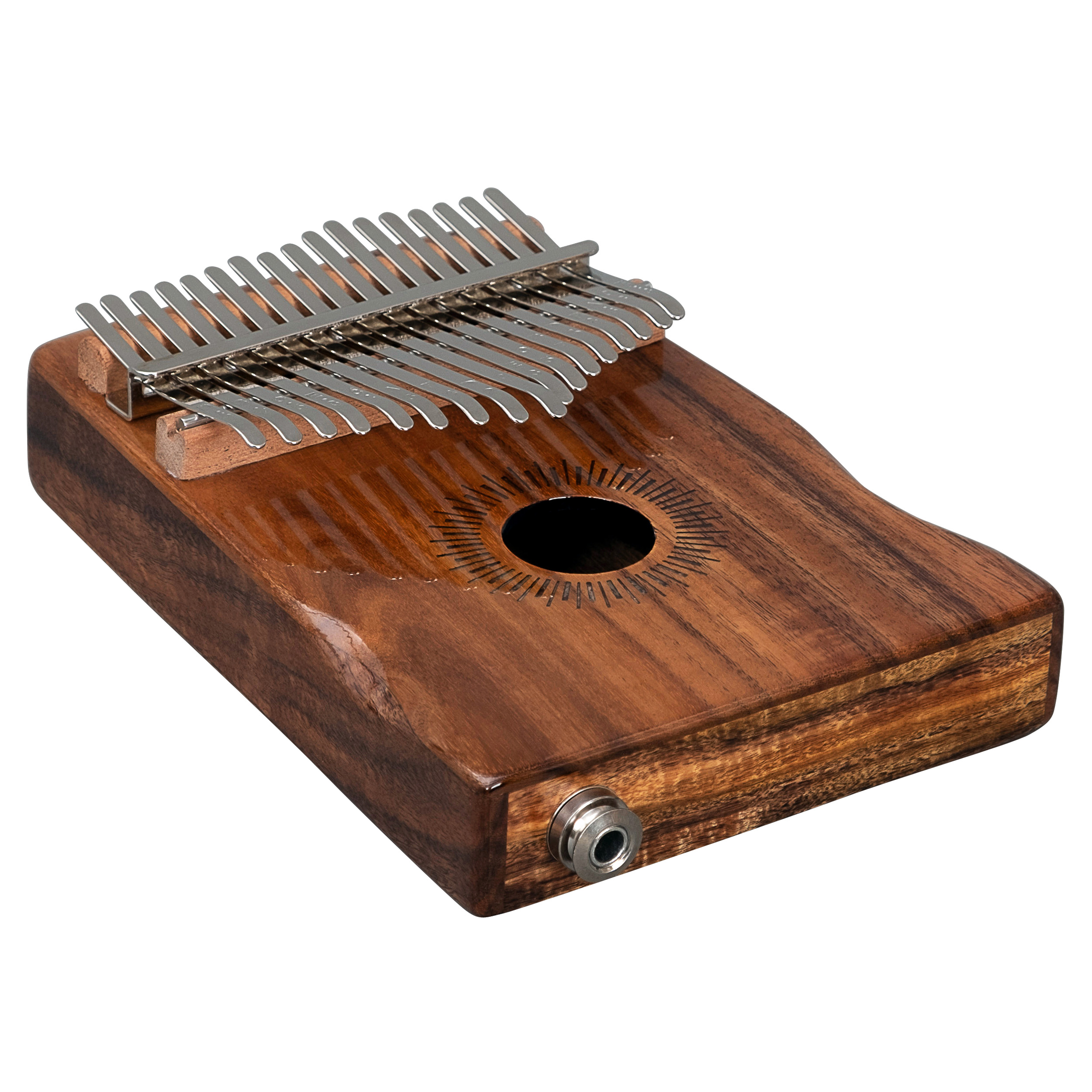 Sela Kalimba 17 Koa mit Tonabnehmer