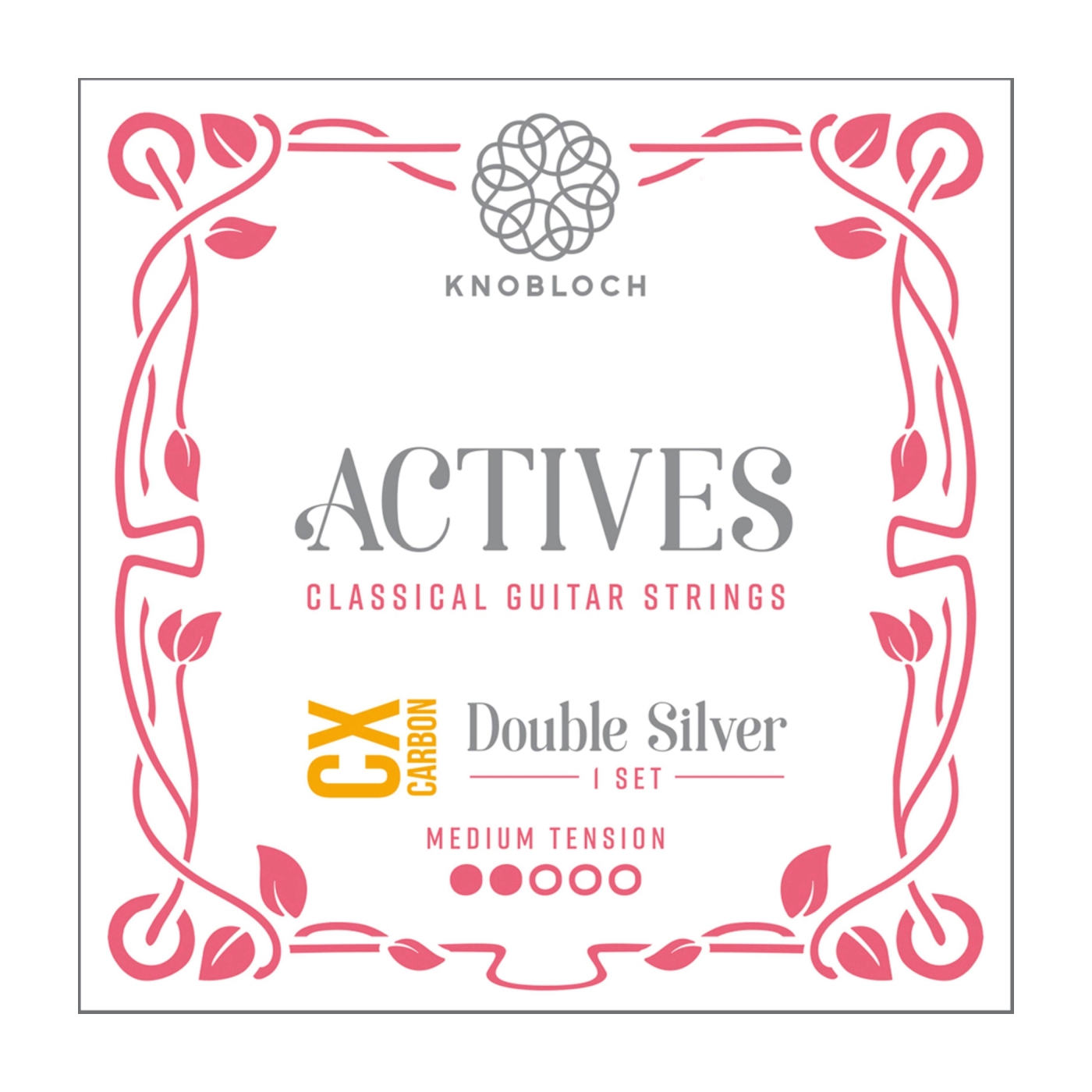 Knobloch 300ADC Double Silver CX Carbon Medium Tension