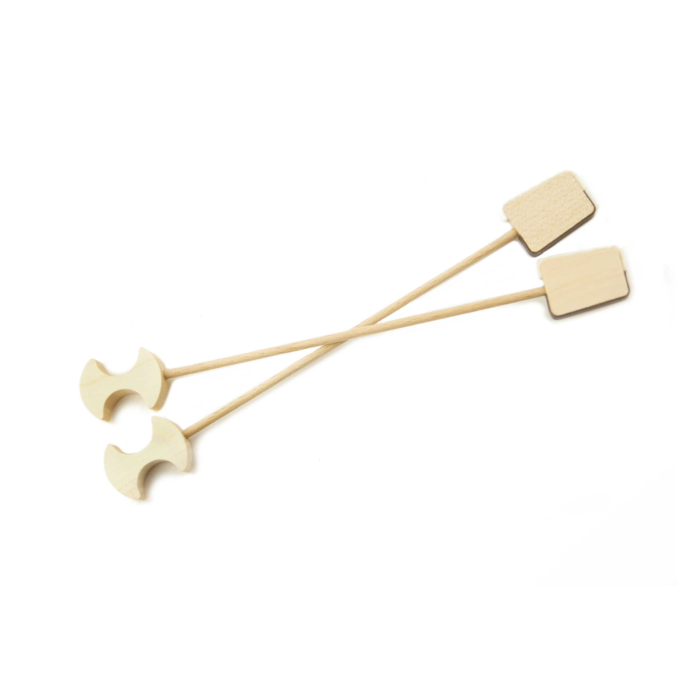 Strübel Hackbrettschlägel für Kinder Leder/Filz