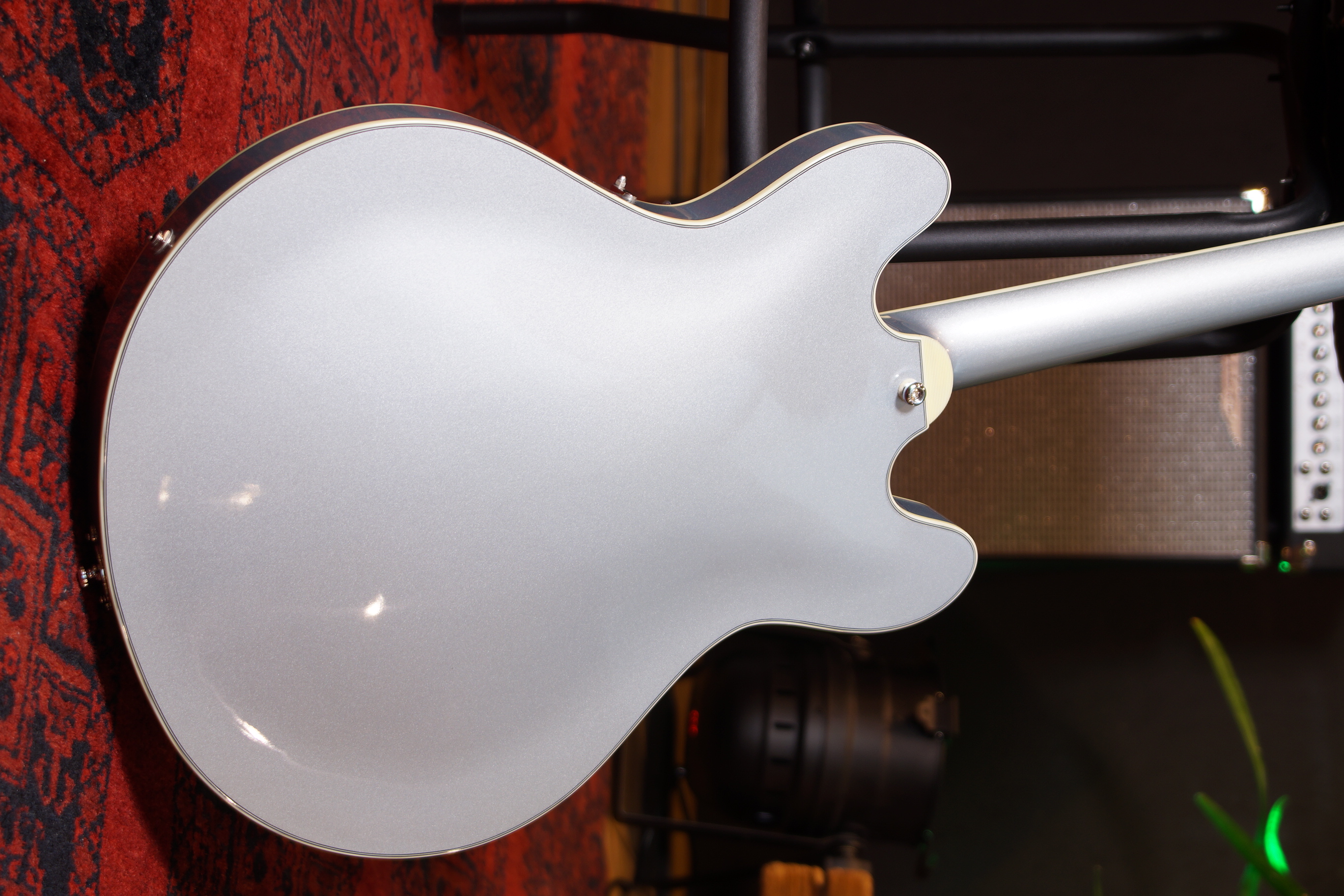 Eastman T64 Trapeze Iced Blue Metallic inkl. Tasche