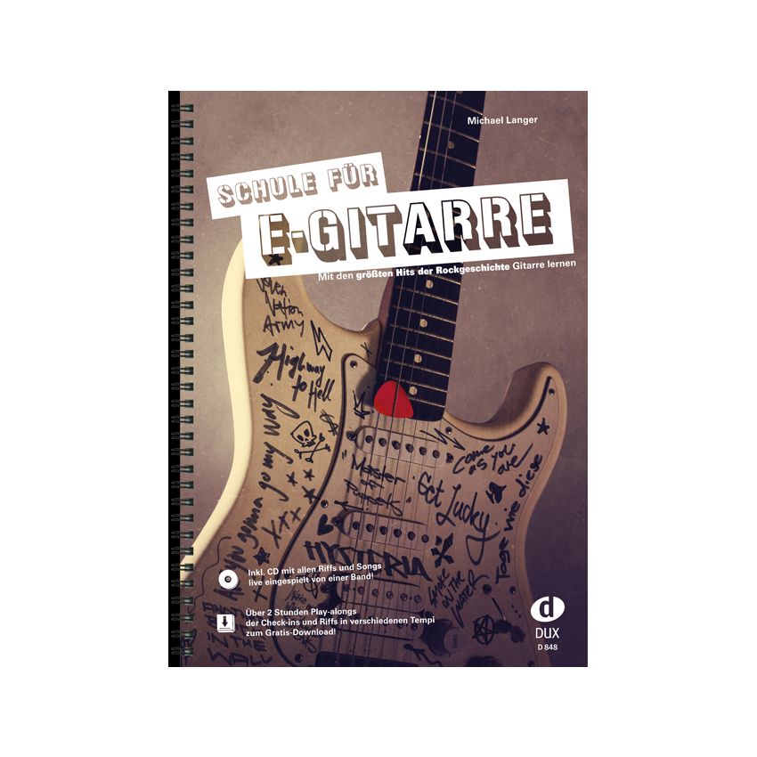 Schule für E-Gitarre (+Online Audio)