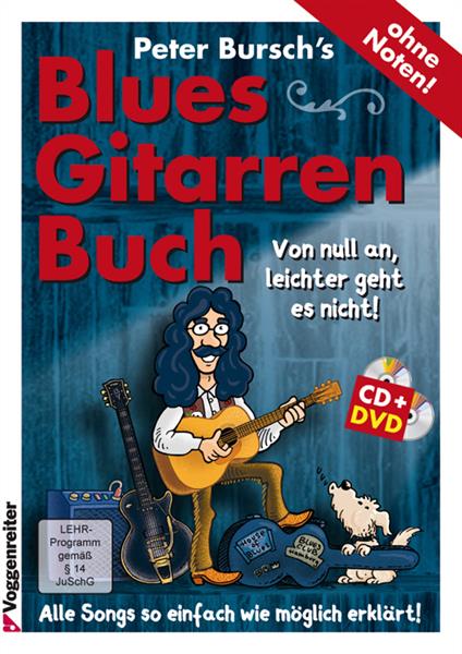 Peter Bursch's Blues-Gitarrenbuch (+CD/Online Videos)