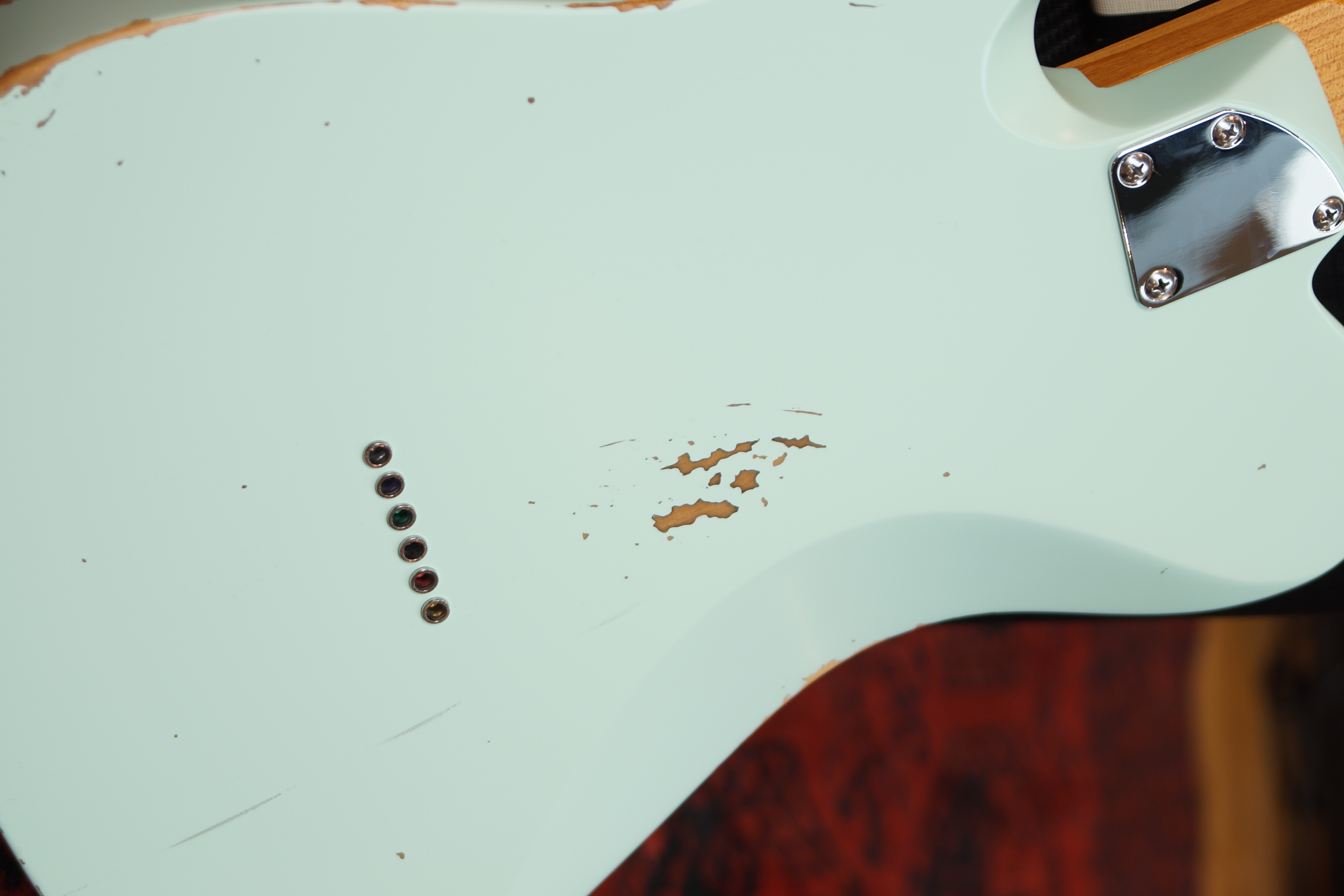 Patina Guitars PT-6 SFG R Sea Foam Green Relic