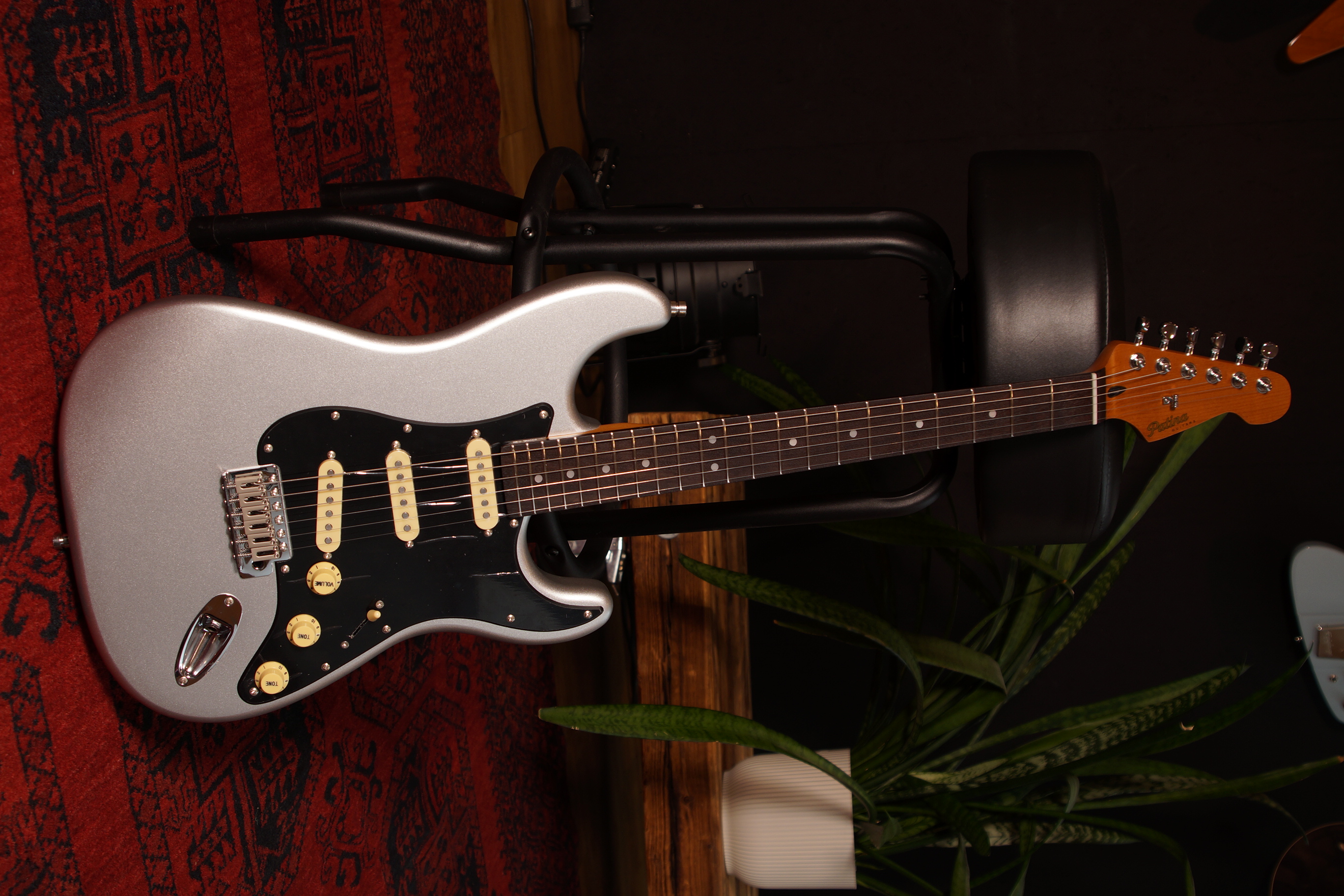 Patina Guitars PS-3 SL Silver Metallic