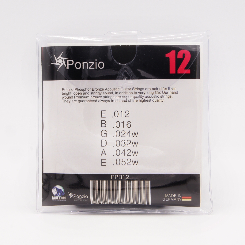 Ponzio Phosphor Bronze 12er Set