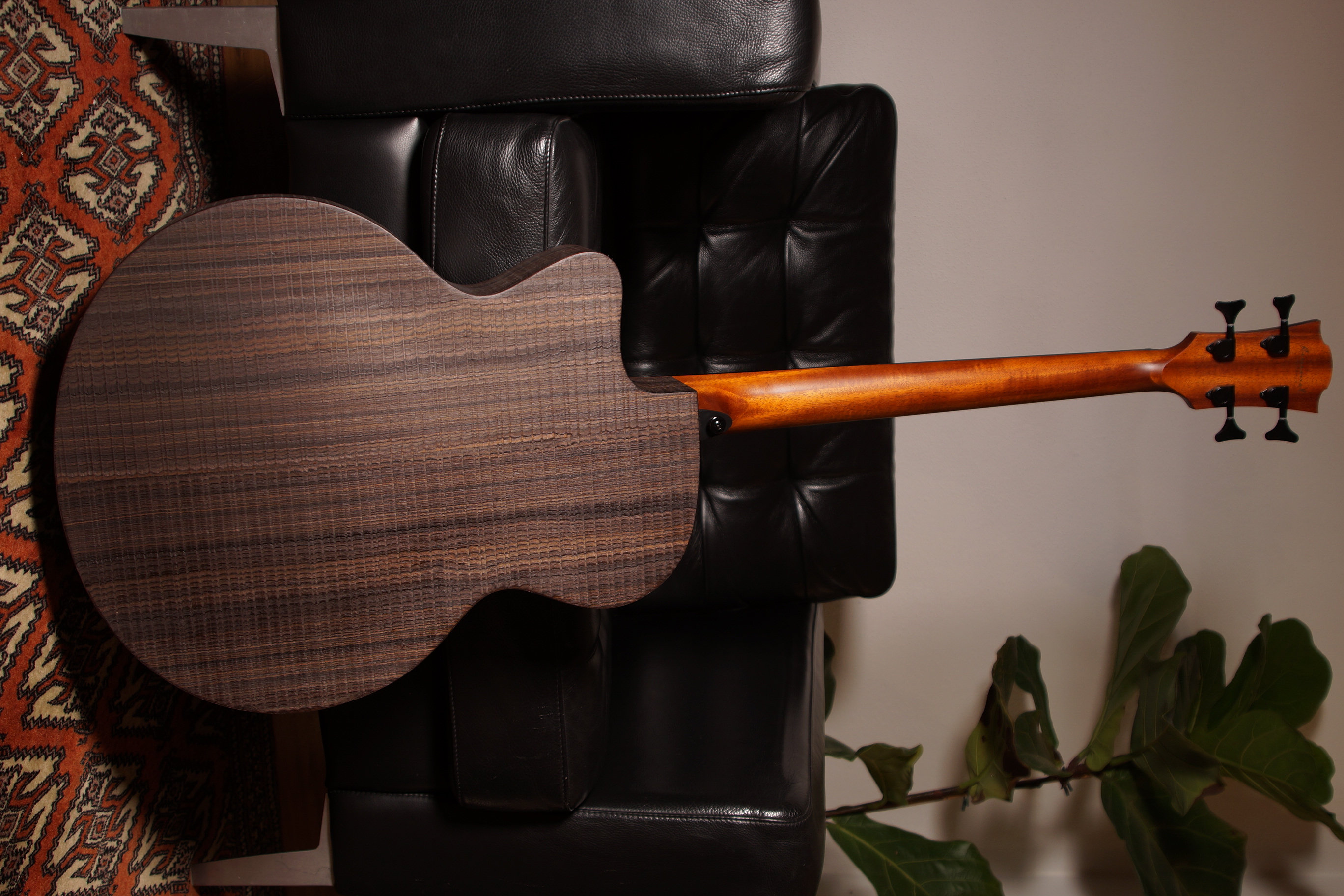 LAG SAUVAGE-BCE Accoustic Bass mit Gig Bag