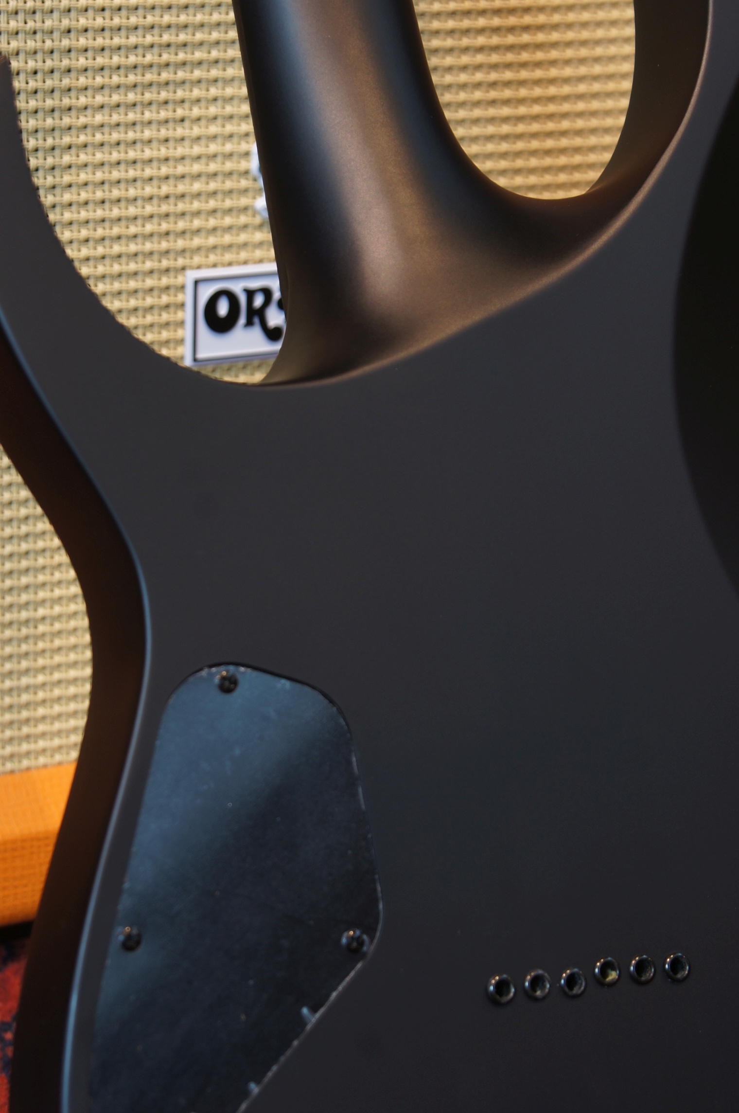 IBANEZ Iron Label RGRT 6-Str Black Flat - B-Stock