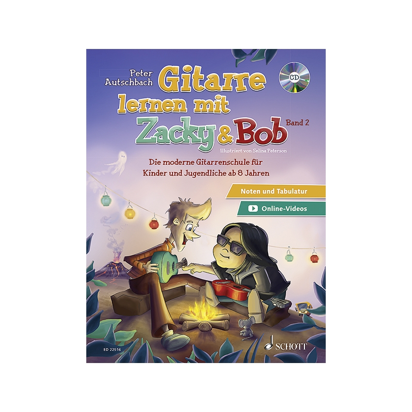 Gitarre lernen mit Zacky und Bob Band 2 (+CD)