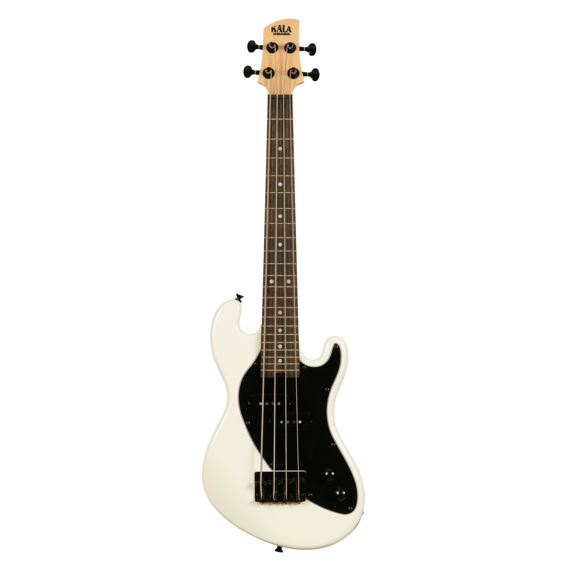 Kala U-Bass Solid Body 4-String weiss