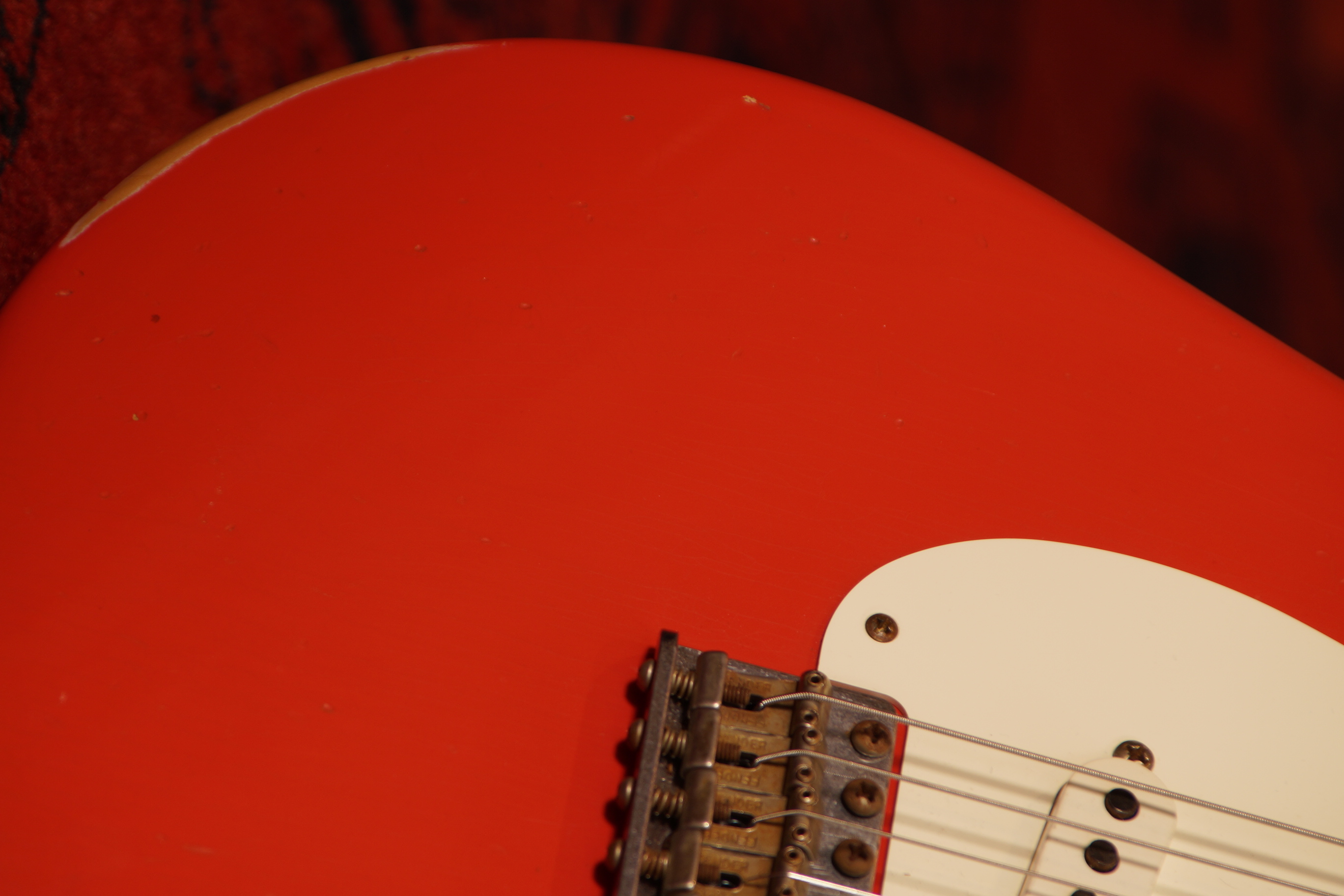 Fender Custom Shop Stratocaster 1956 Fiesta Red Relic BJ.2013 Gebraucht