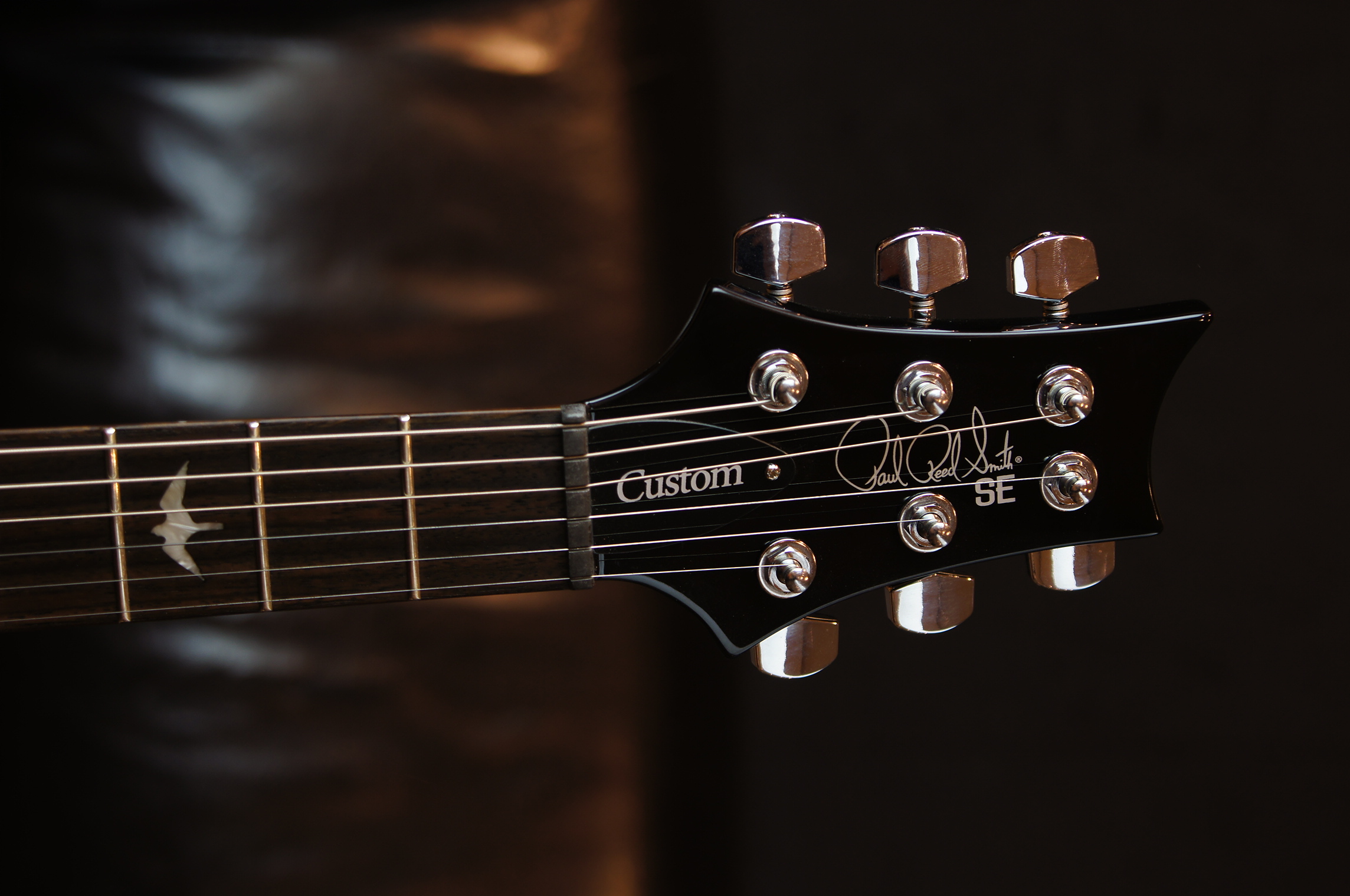 PRS SE Custom 24 - Black Gold Burst